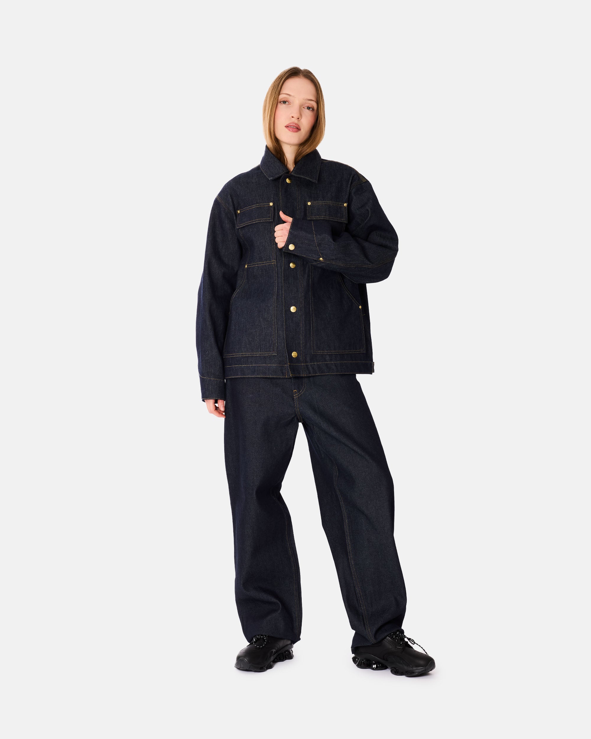 Carhartt WIP Brandon Single Knee Pants Blue I034225-0102