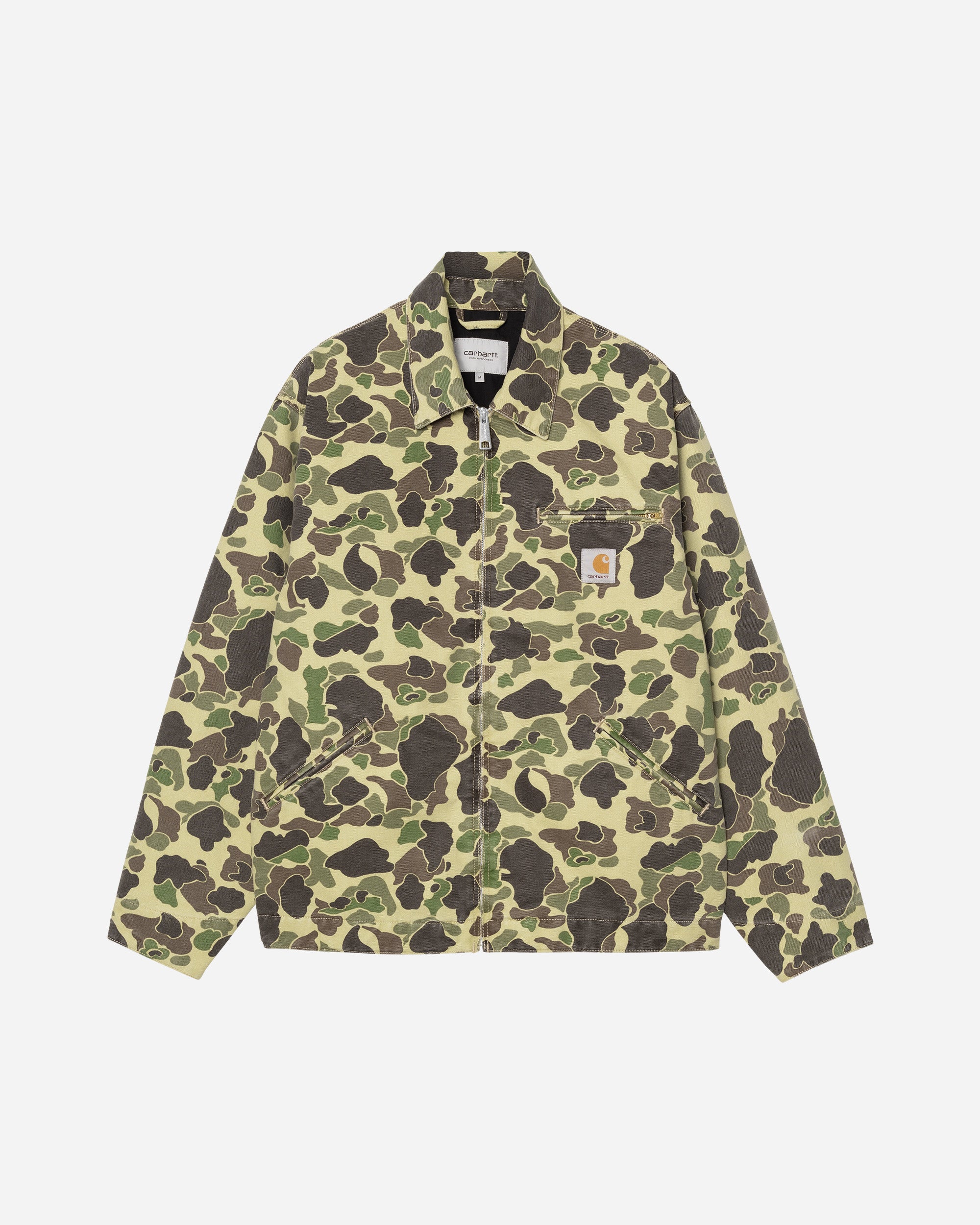 Carhartt WIP Duck Detroit Jacket Camo Duck, Green I034281-2EQ06