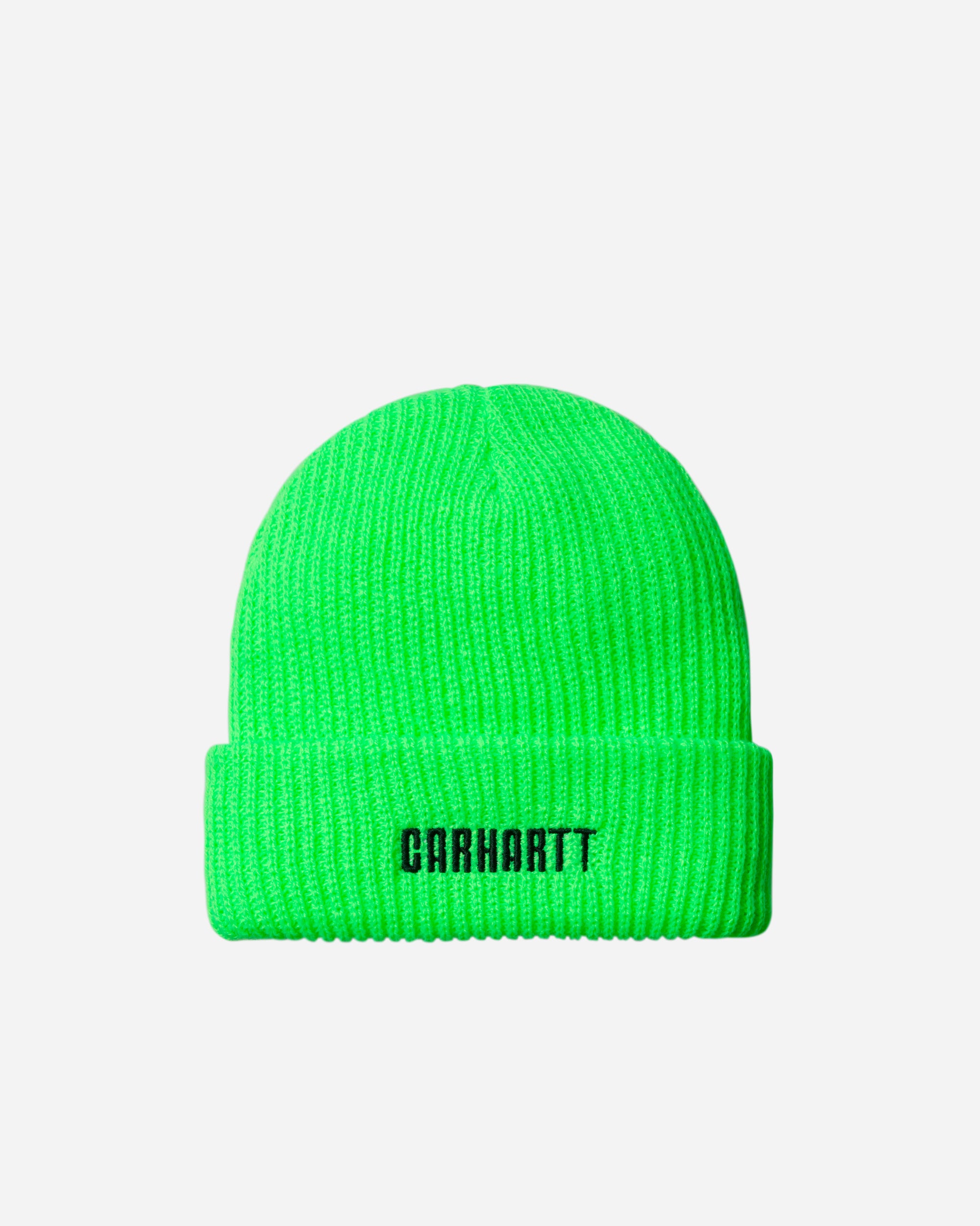 Carhartt WIP Industry Beanie Lumo Green/Black I034368-2N7XX