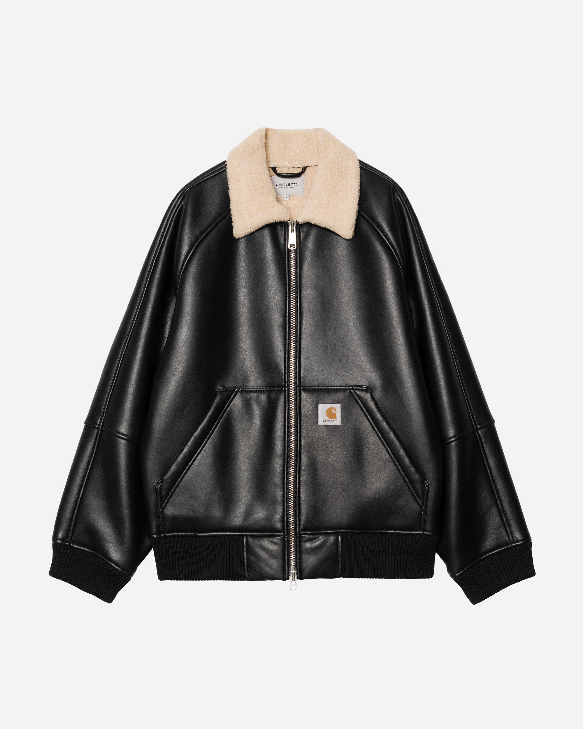 Carhartt WIP Shepton Jacket Polyurethane/Viscose Black / Natural I035974-1LM.XX