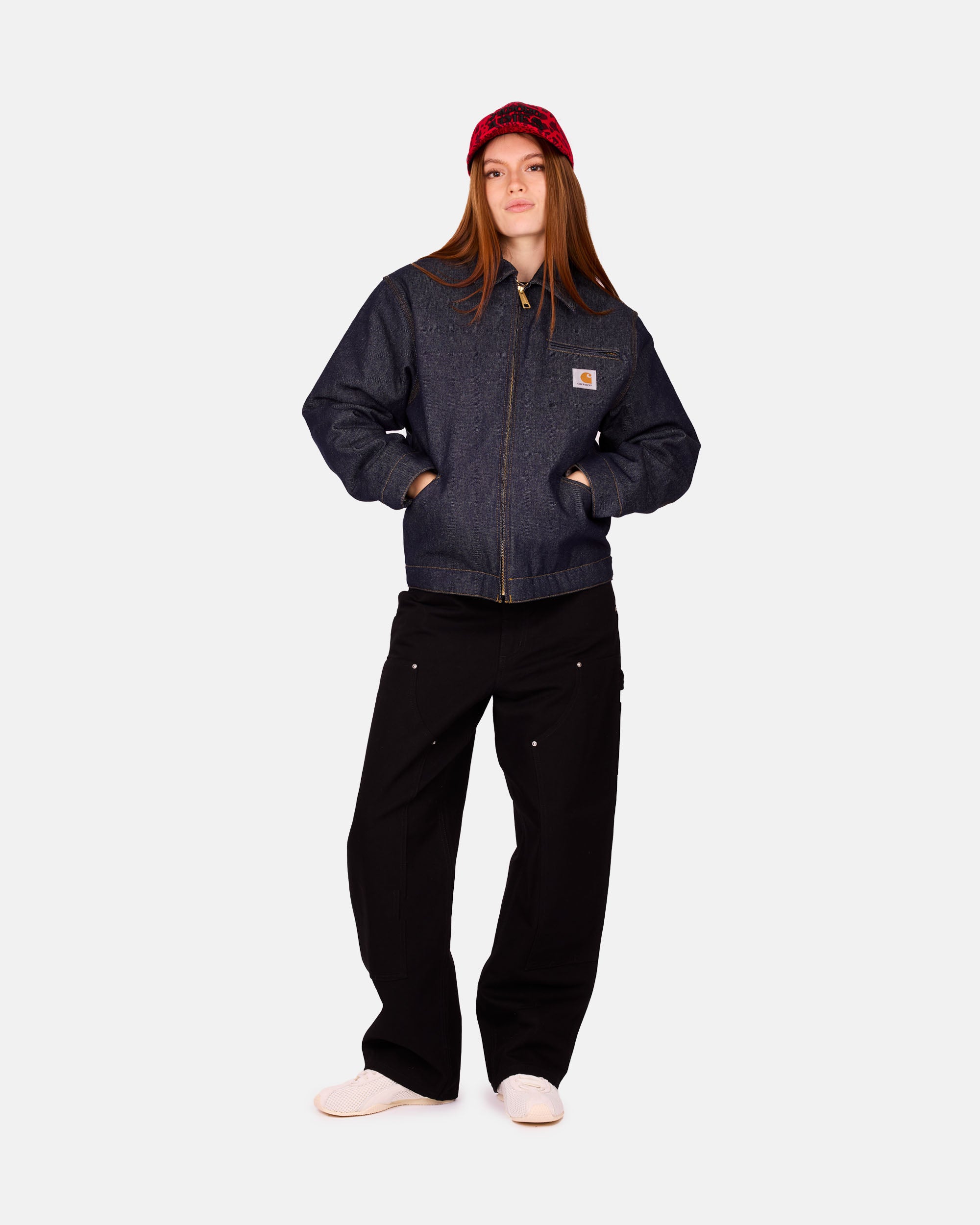 Carhartt WIP OG Detroit Jacket 'Bradenton' Denim Blue I036259-01.01