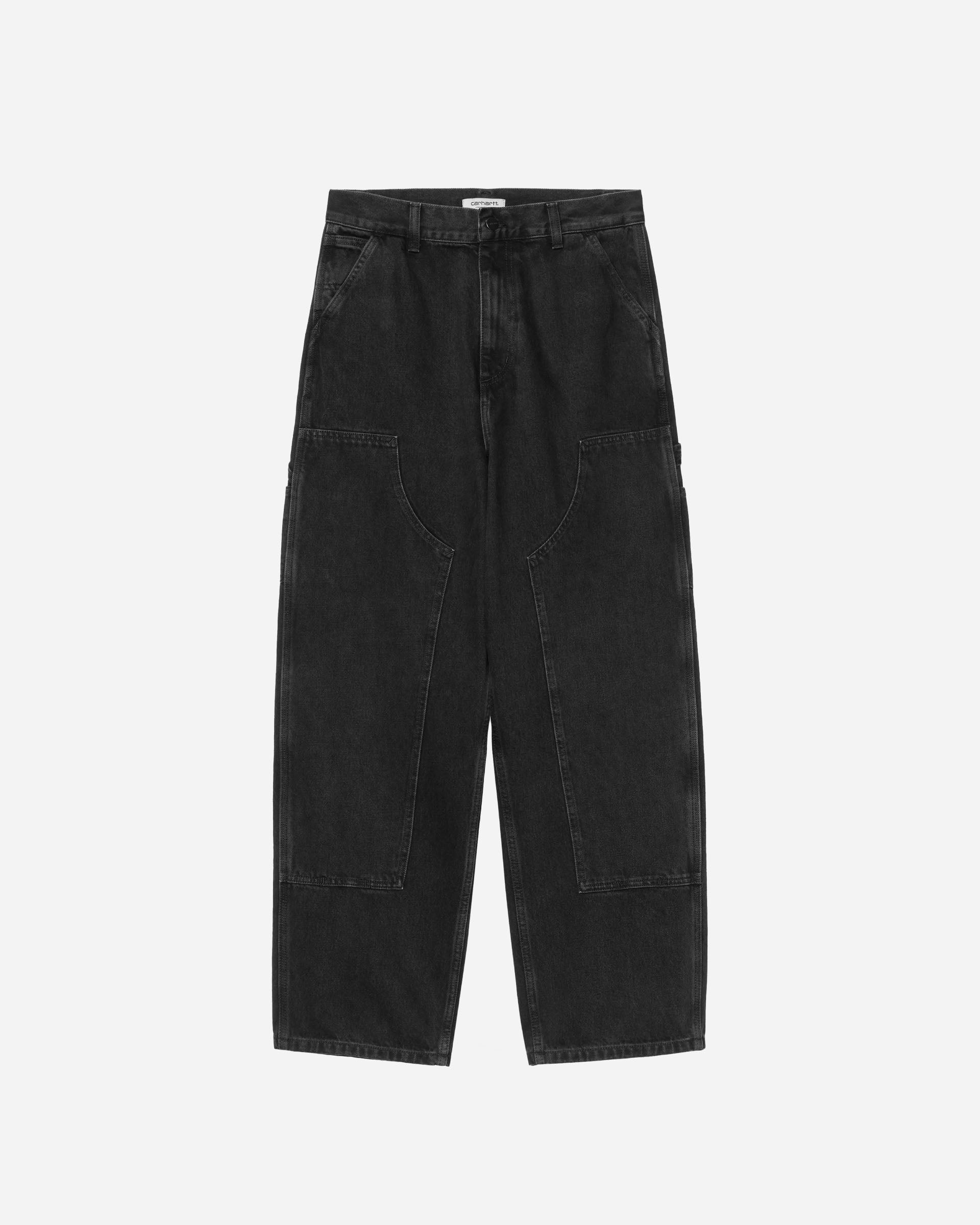 Carhartt WIP Brandon Double Knee Pant 'Dearborn' Canvas Black I036352-89.01