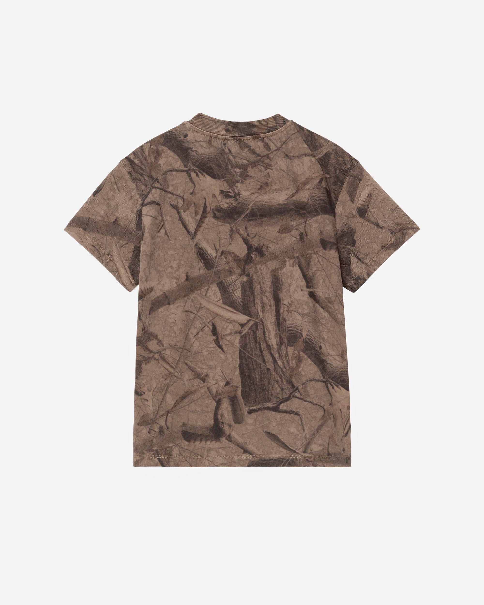 Carhartt WIP Feather Tree T-Shirt Camo Feather Tree, Khaki / Shungite I037277.3ZQGD