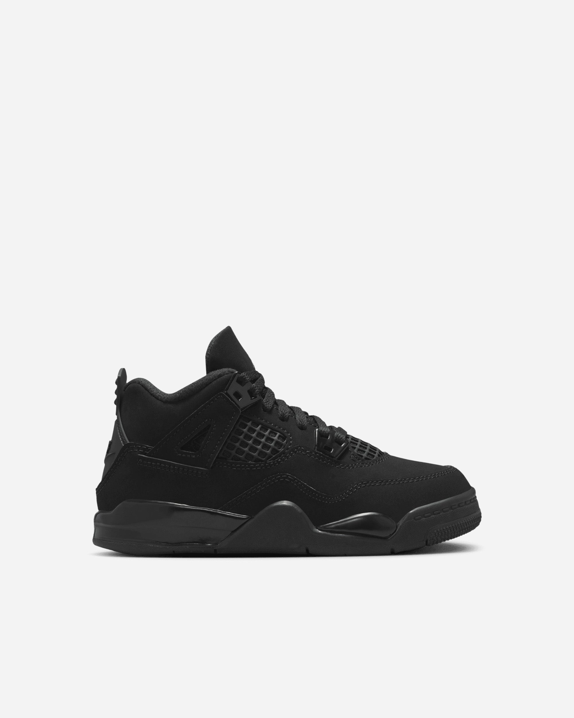 Jordan Brand Jordan 4 Retro "Black Cat" (Preschool) BLACK/BLACK IB4388-010