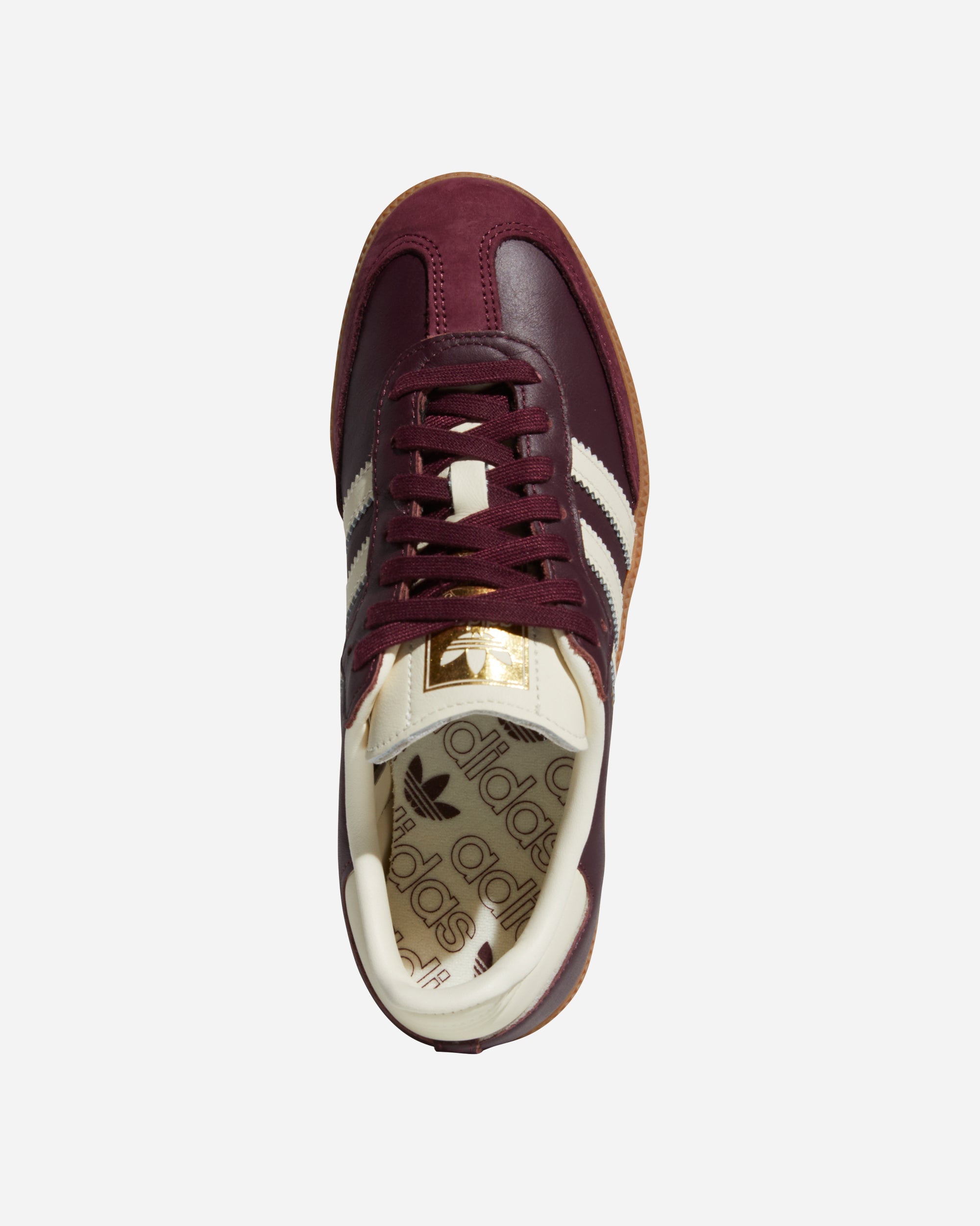 Adidas Ori Samba OG MAROON/CREWHT/GOLDMT ID0477