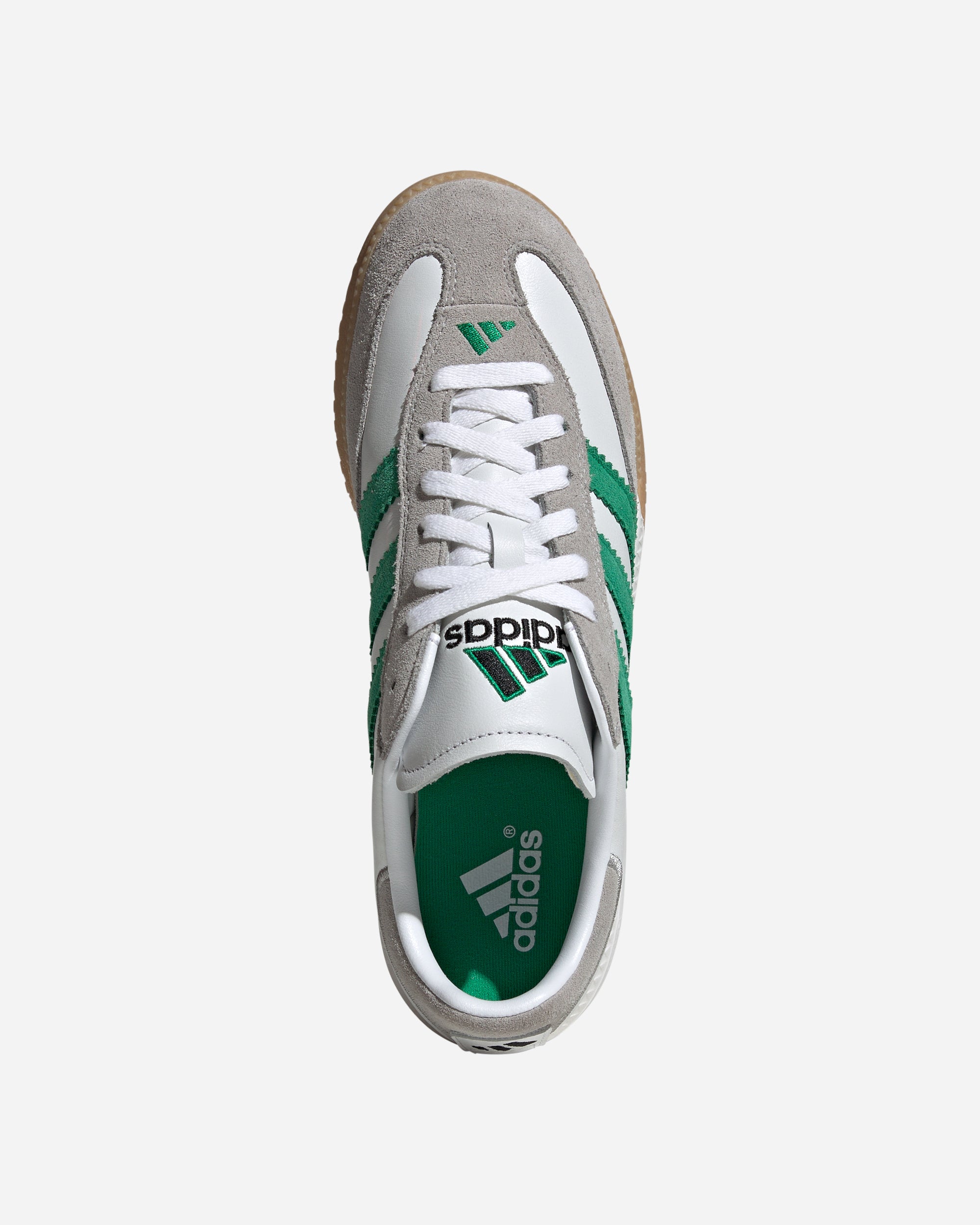 Adidas Ori  Samba MN FTWWHT/GREEN/GUM3 ID3922