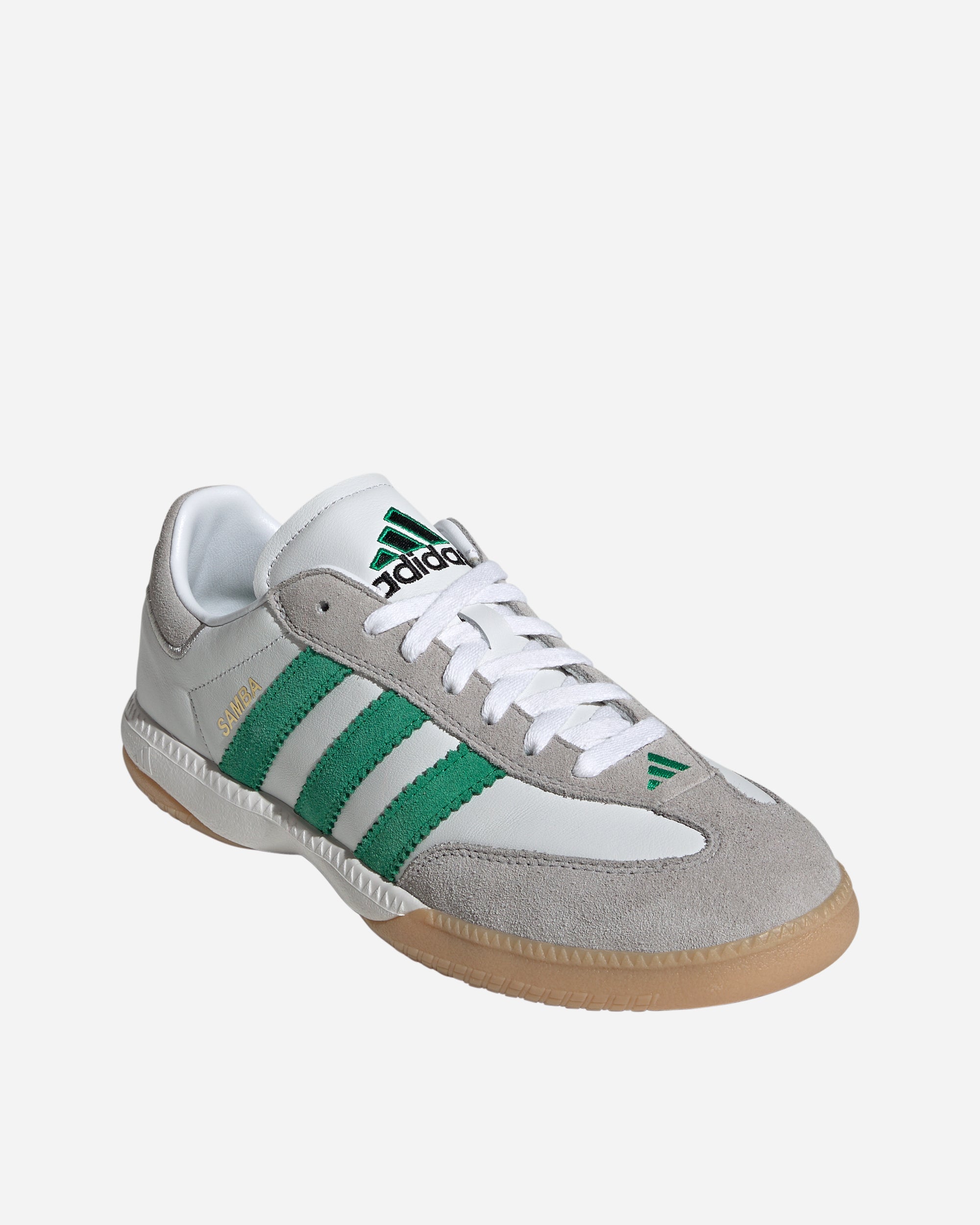 Adidas Ori  Samba MN FTWWHT/GREEN/GUM3 ID3922