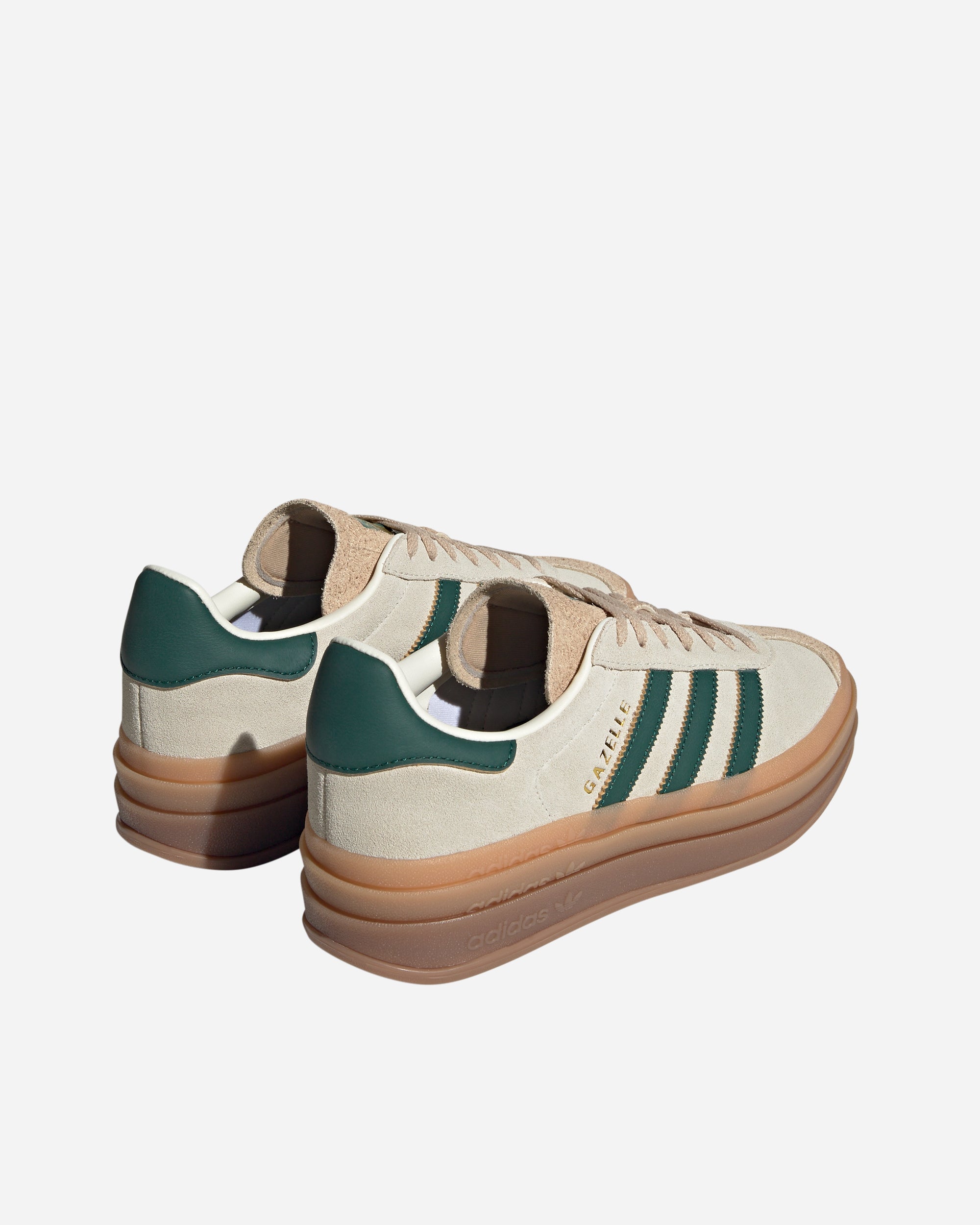 Adidas Ori Gazelle Bold  BEIGE/GREEN ID7056