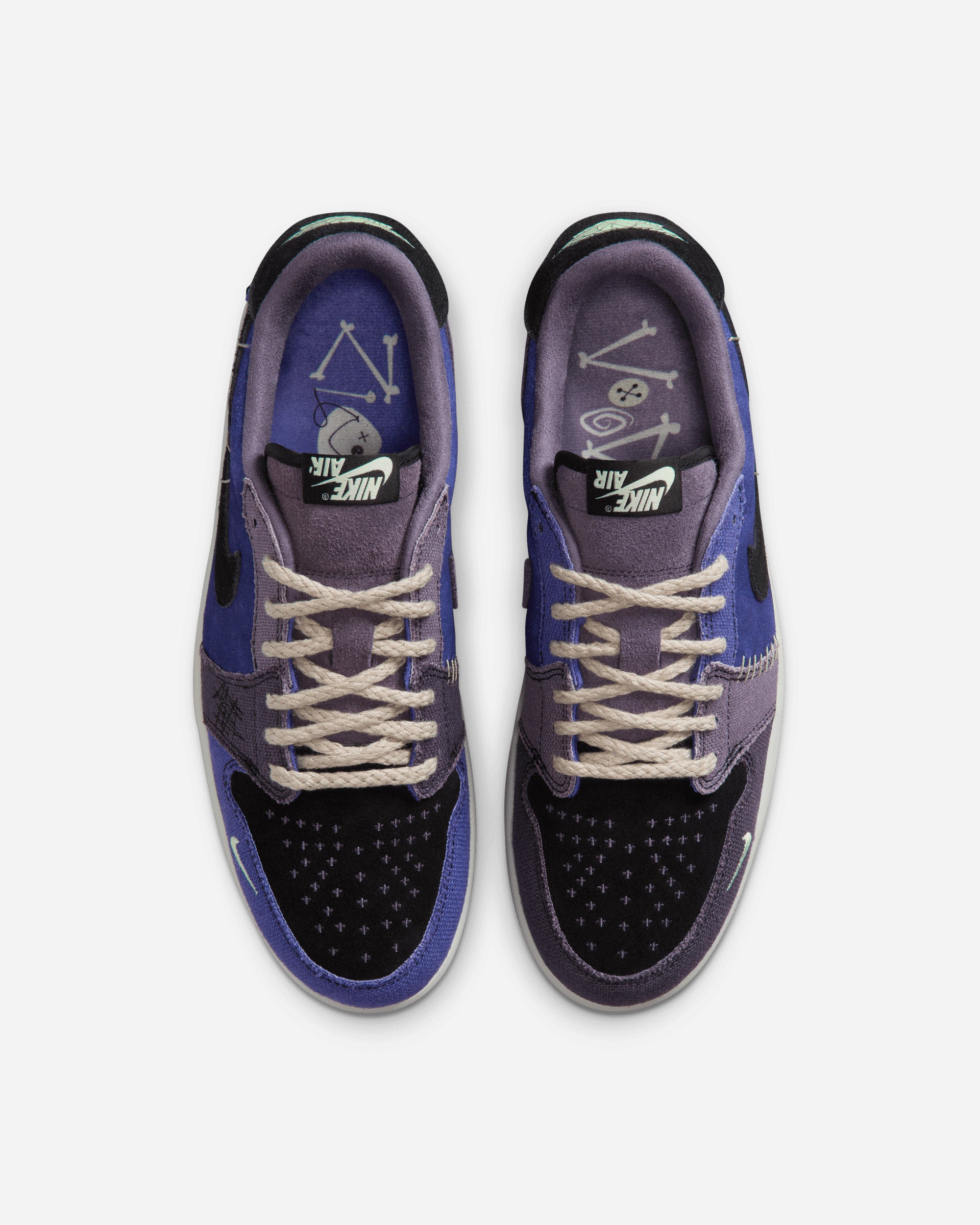 Jordan Brand Air Jordan 1 Retro Low “Voodoo” REGENCY PURPLE/VAPOR GREEN IH2309-500