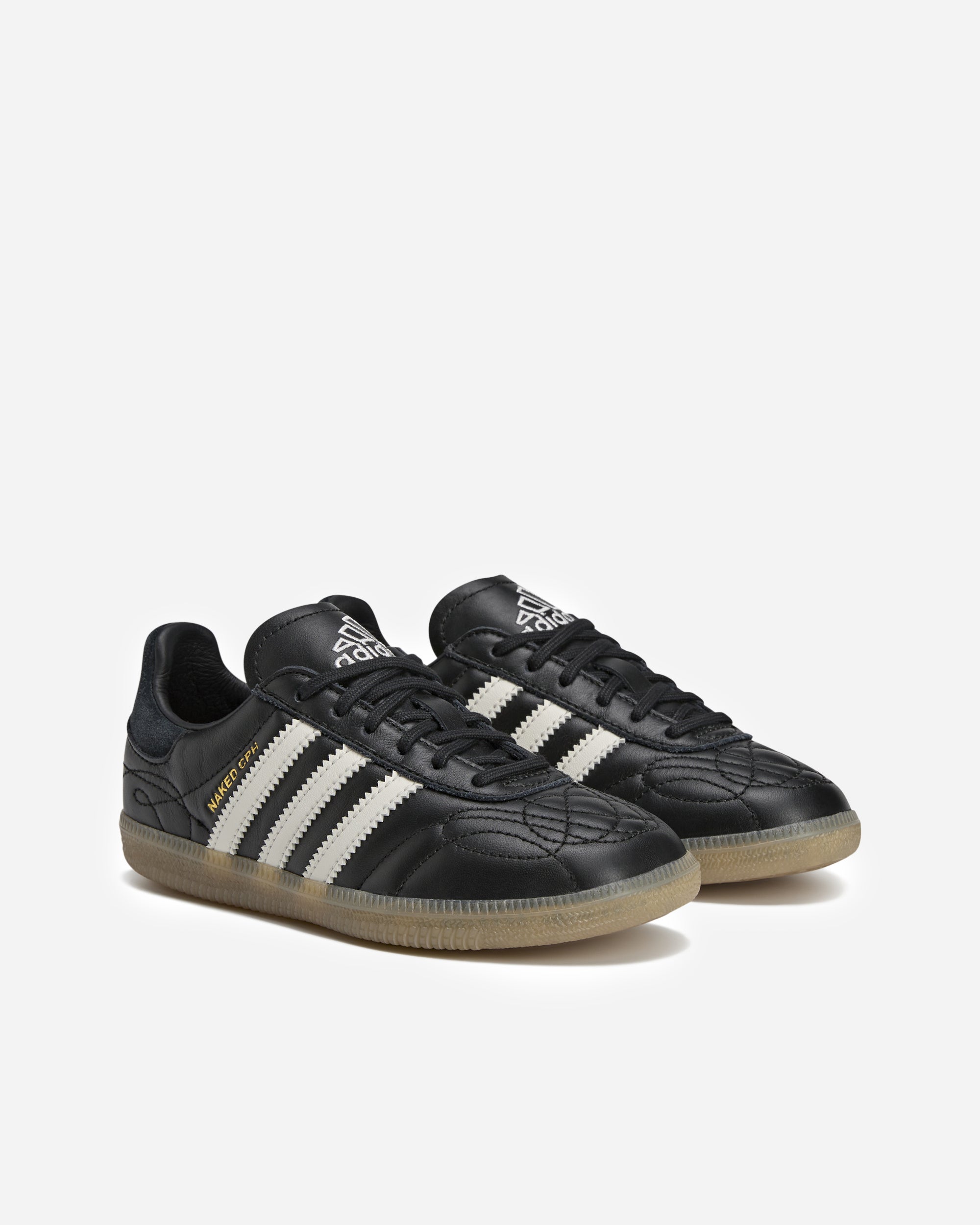 adidas Originals NAKED Copenhagen x Maha x adidas Originals Samba MN (Preschool) BLACK/WHITE IH3568