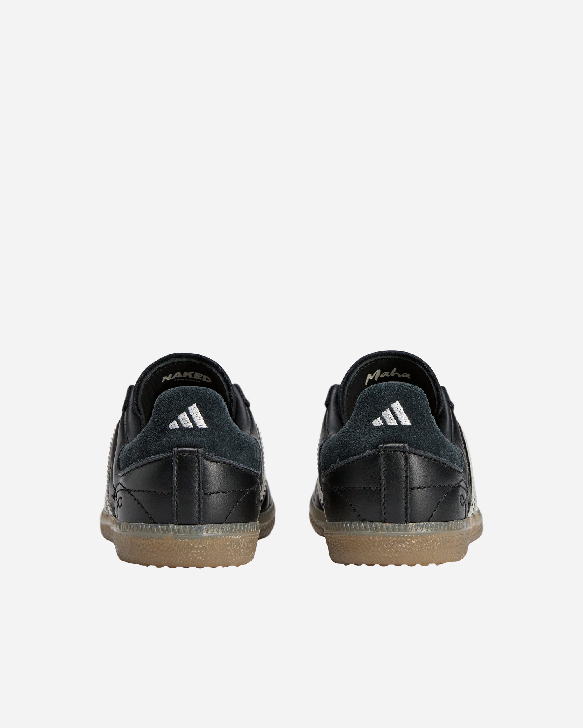 adidas Originals NAKED Copenhagen x Maha x adidas Originals Samba MN (Preschool) BLACK/WHITE IH3568