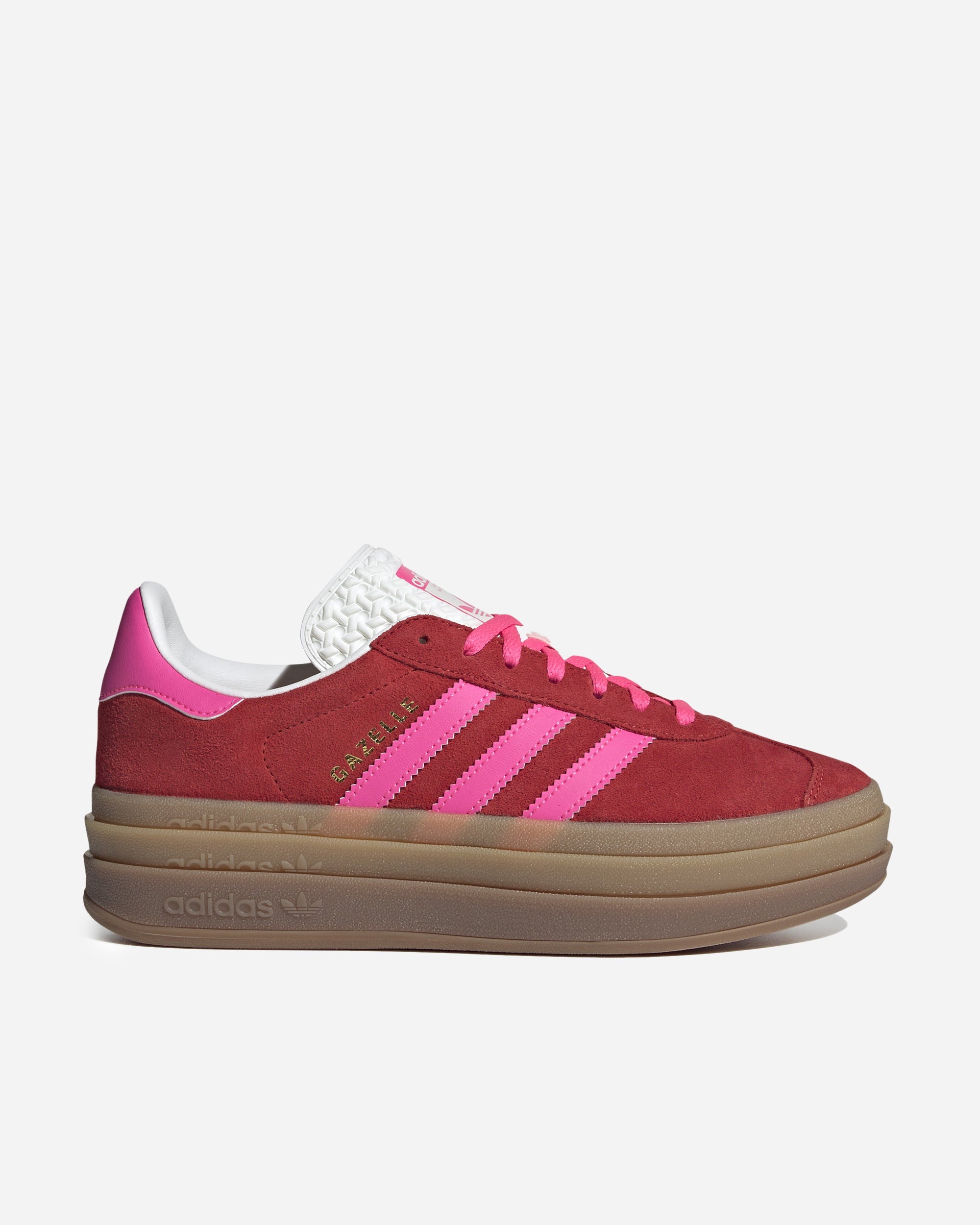 Adidas Ori Gazelle Bold Collegiate red/Lucid pink IH7496