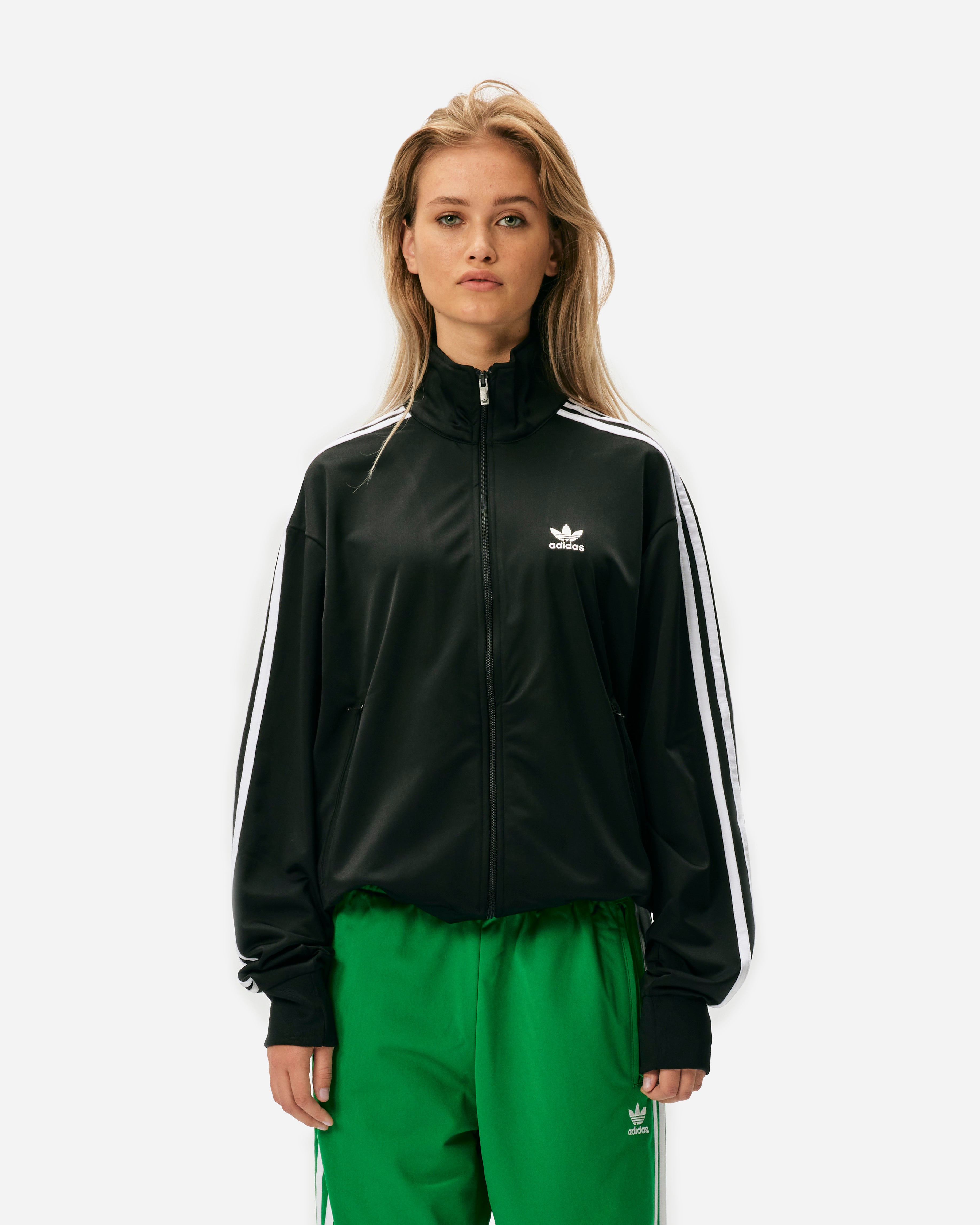 adidas Originals Firebird Track Top BLACK/WHITE IJ7058