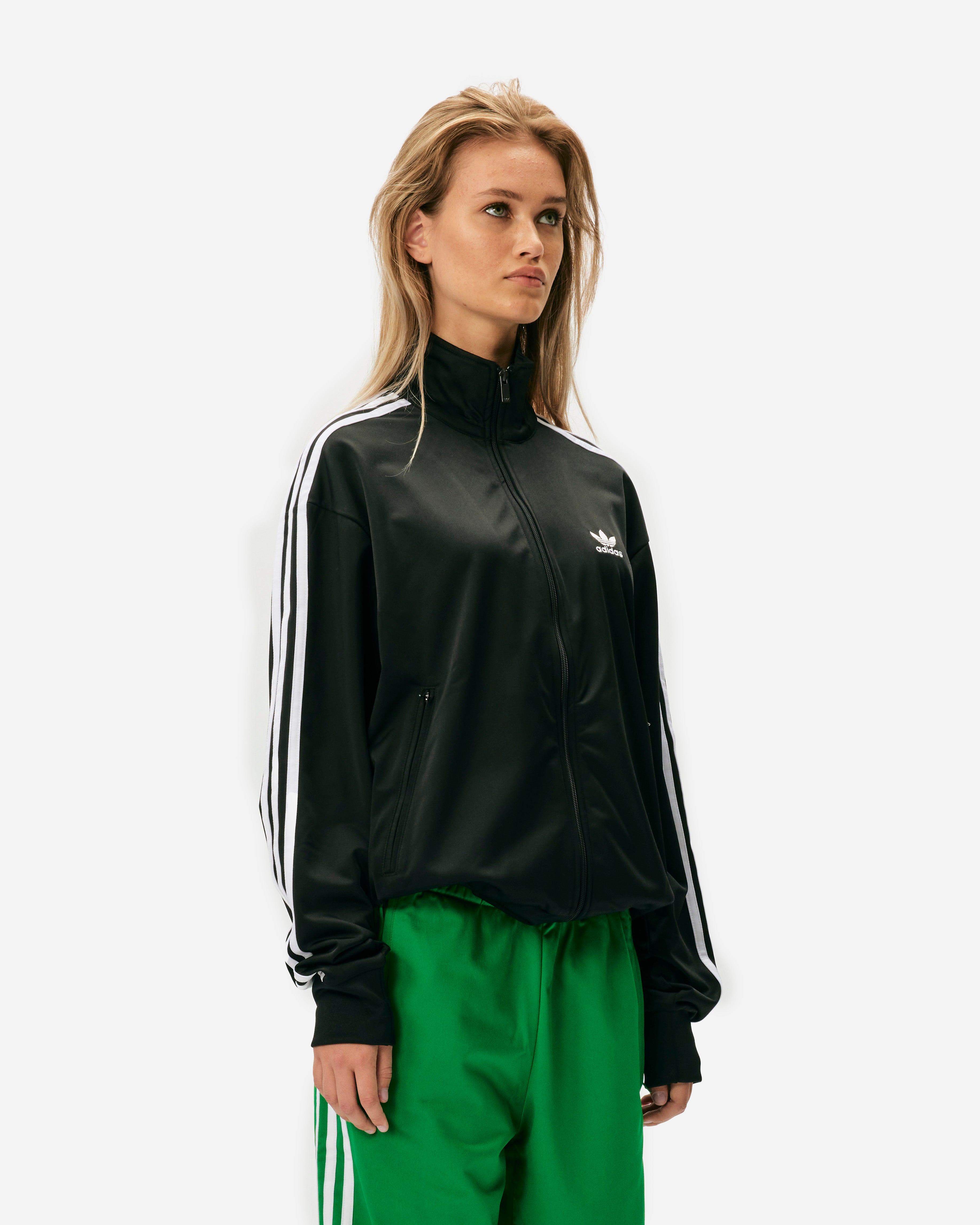 adidas Originals Firebird Track Top BLACK/WHITE IJ7058