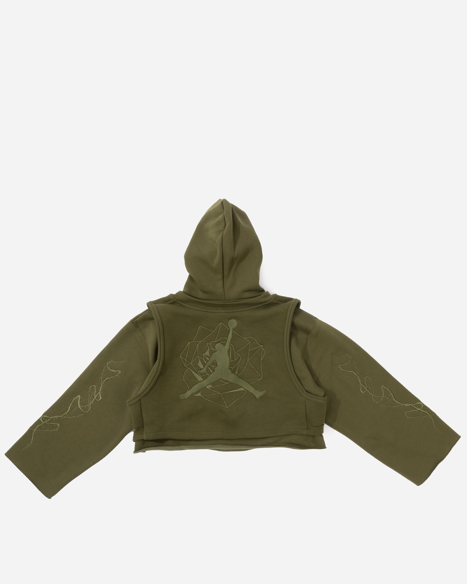Jordan Brand Jordan Brand x Teyana Taylor Layer Hoodie ROUGH GREEN