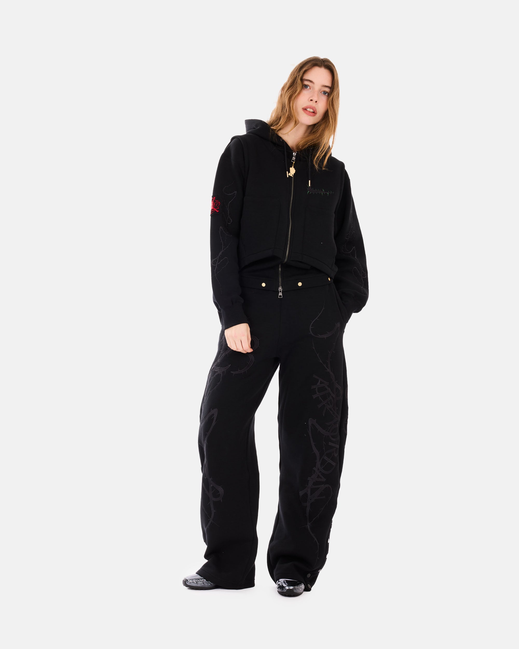 Jordan Brand Jordan Brand x Teyana Taylor Jumpsuit BLACK/GYM RED IM6350-010