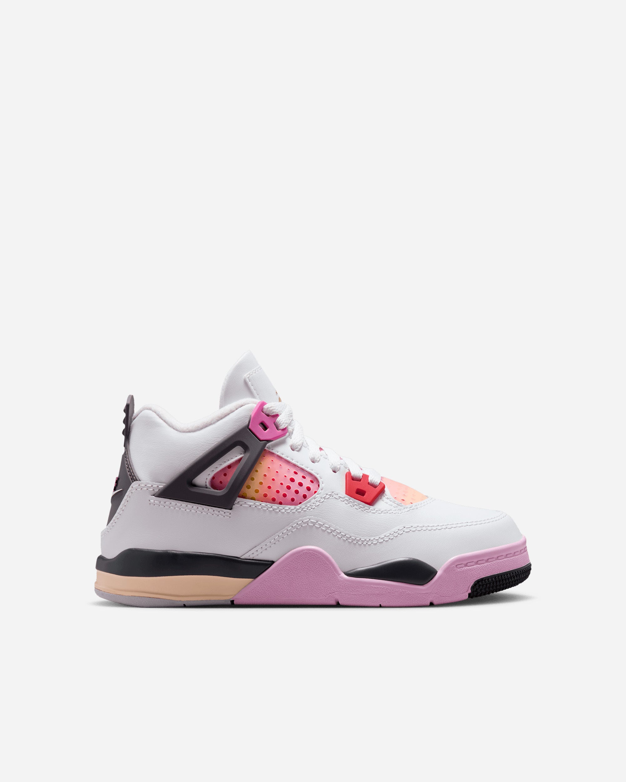 Jordan Brand Air Jordan 4 Retro “Comic” (PS) OFF WHITE/FIRE PINK-ANTHRACITE IO2363-100
