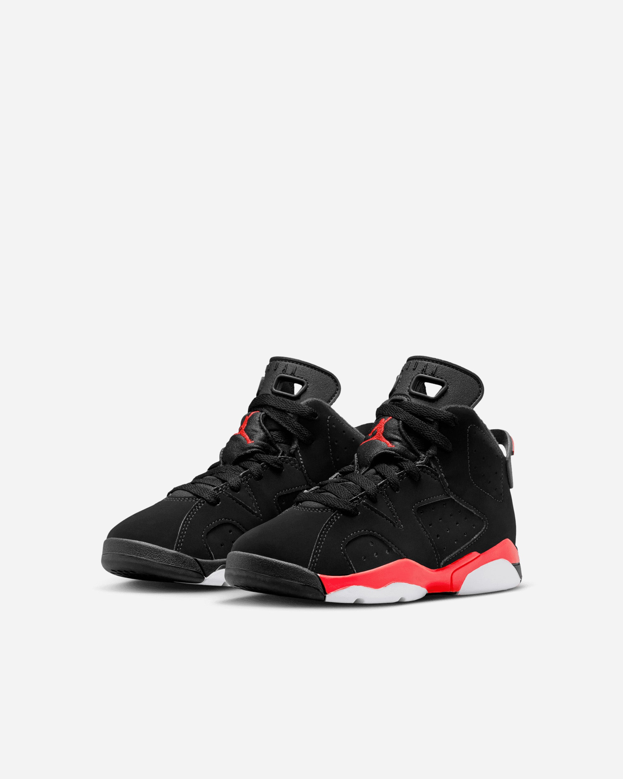 Jordan Brand Air Jordan 6 Retro "Infrared" (Preschool) BLACK/LT CRIMSON IQ1277-001