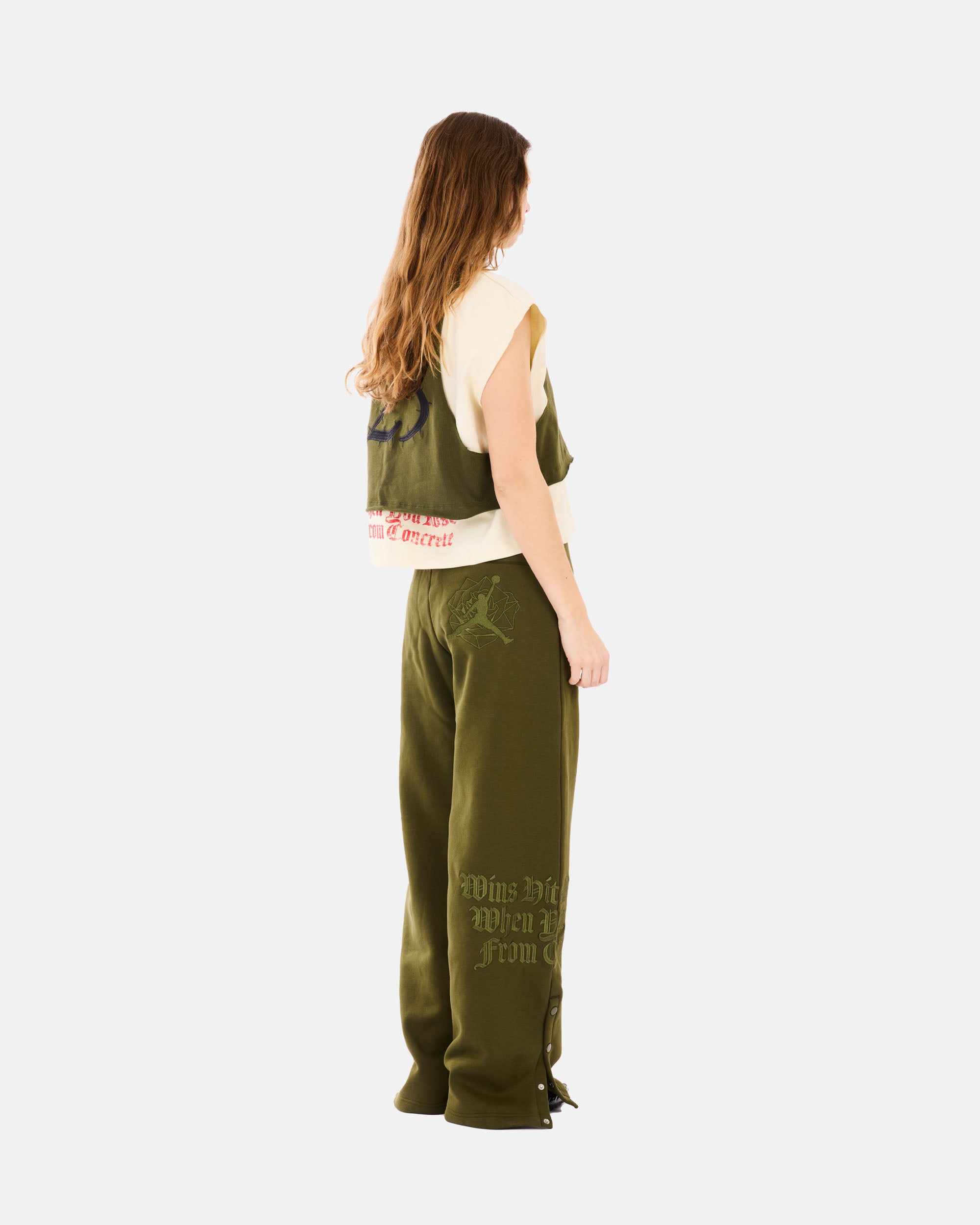 Jordan Brand Jordan Brand x Teyana Taylor Fleece Pant ROUGH GREEN IQ3844-326
