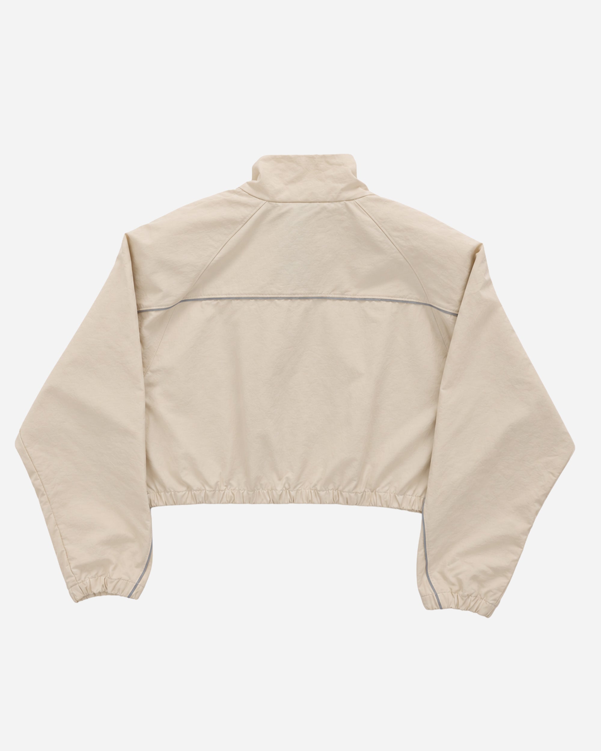 NikeSKIMS Crunchy Nylon Crop Jacket NSKM PARCHMENT IV6641-106