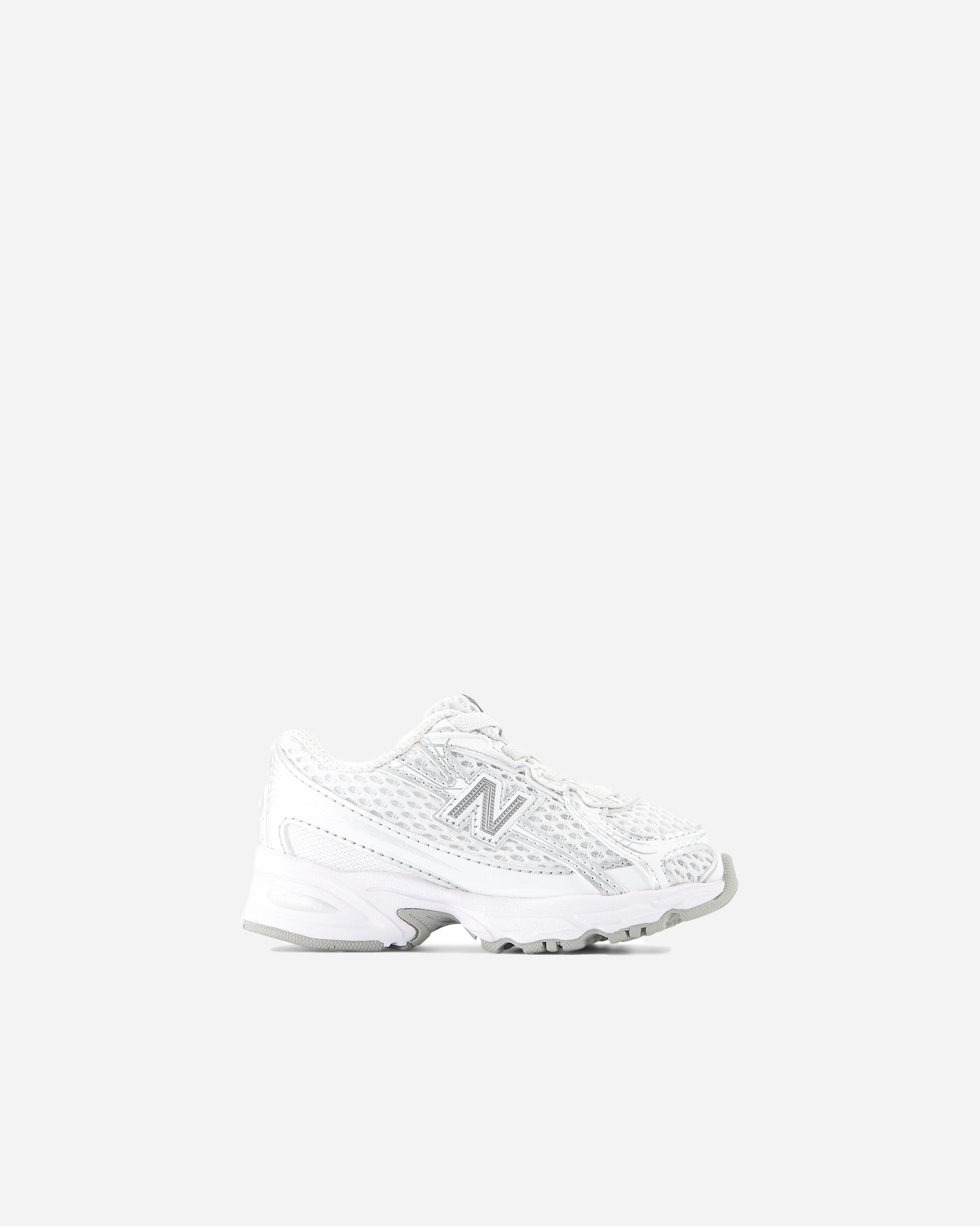 New Balance 740 Bungee Lace (Toddler) WHITE IZ740WM