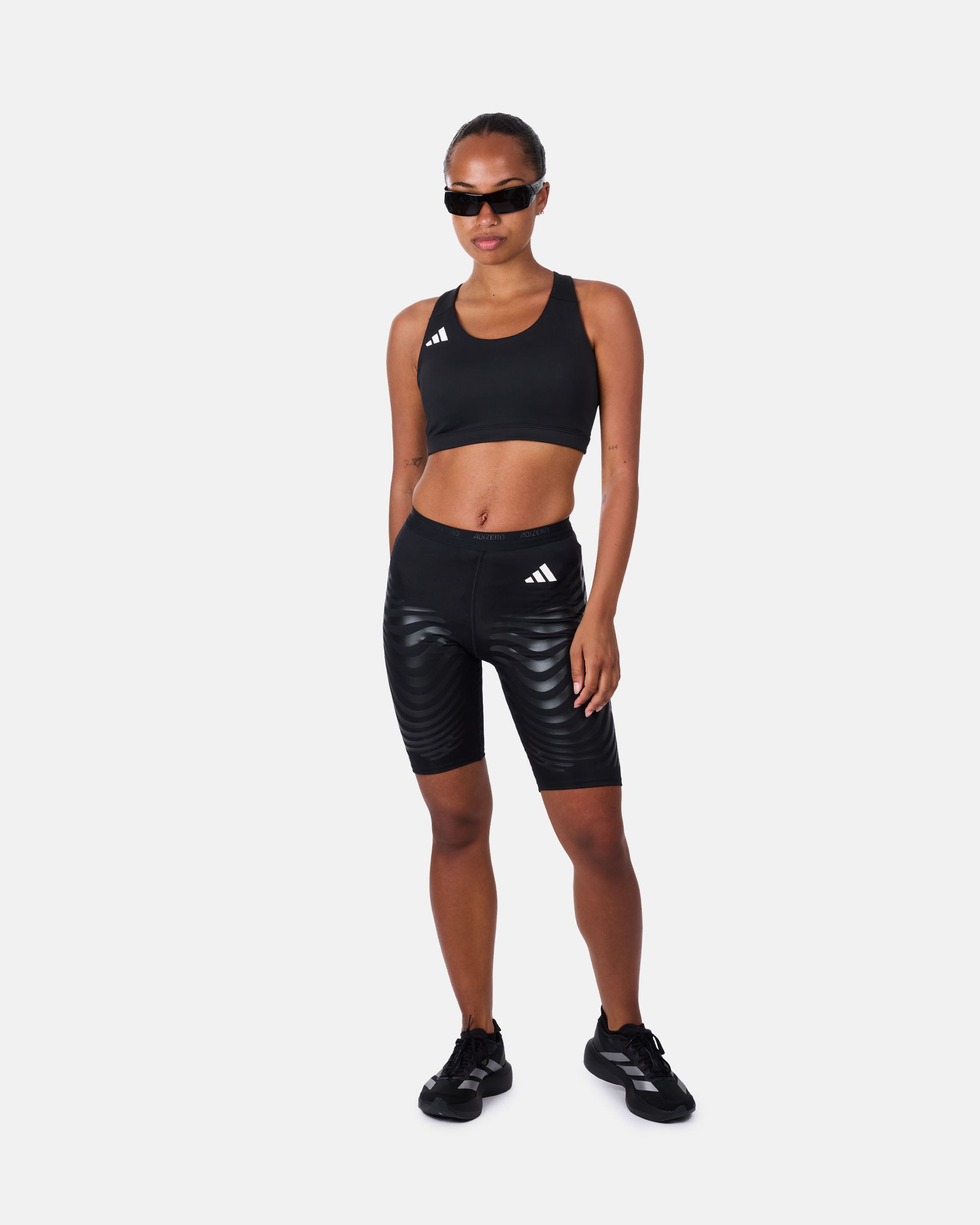 Adidas Running Adizero Control Running Short Leggings BLACK/BLACK JC7665
