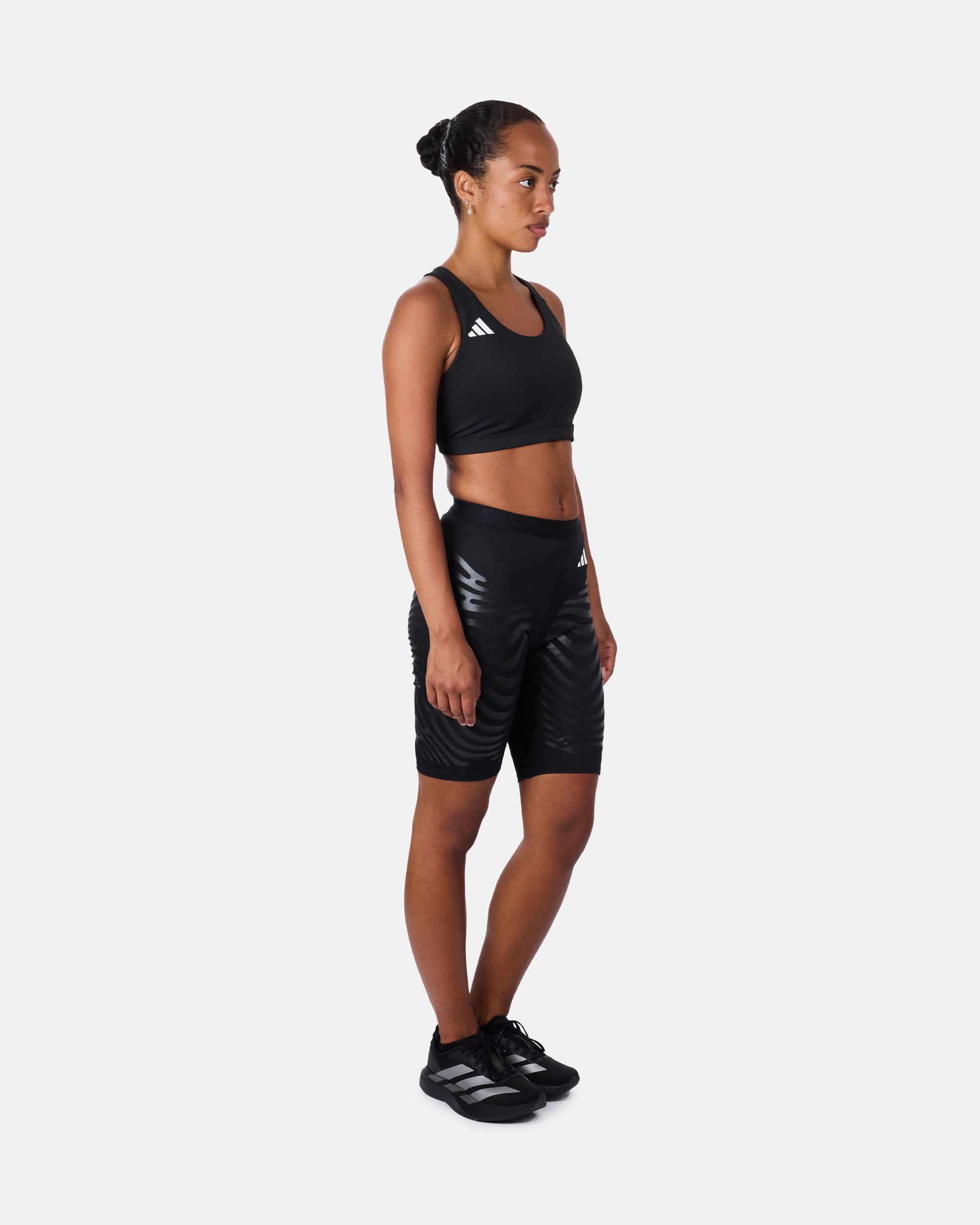 Adidas Running Adizero Control Running Short Leggings BLACK/BLACK JC7665