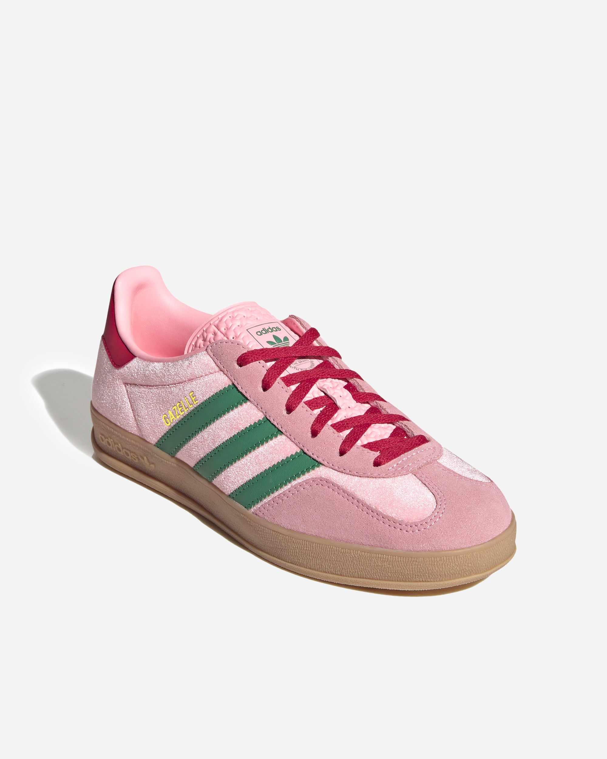 adidas Originals Gazelle Indoor COUGRN/GLOPNK JI2713