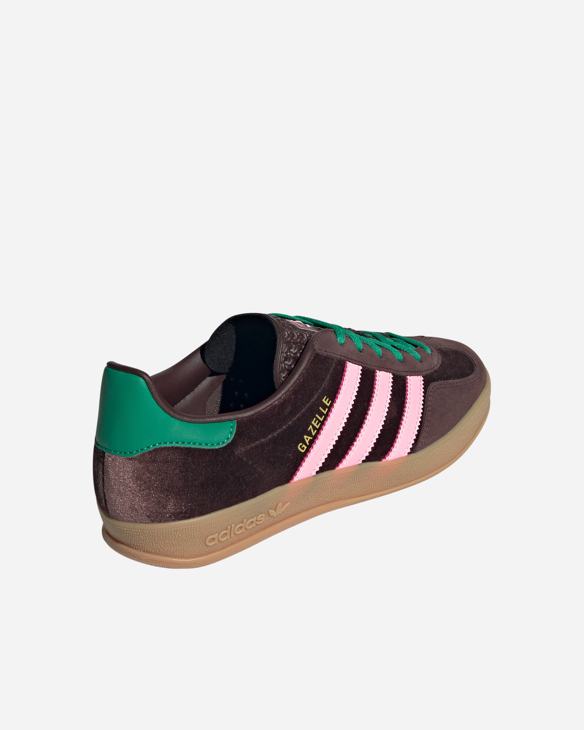 adidas Originals Gazelle Indoor BROWN/GLOPNK/COUGRN JI2714