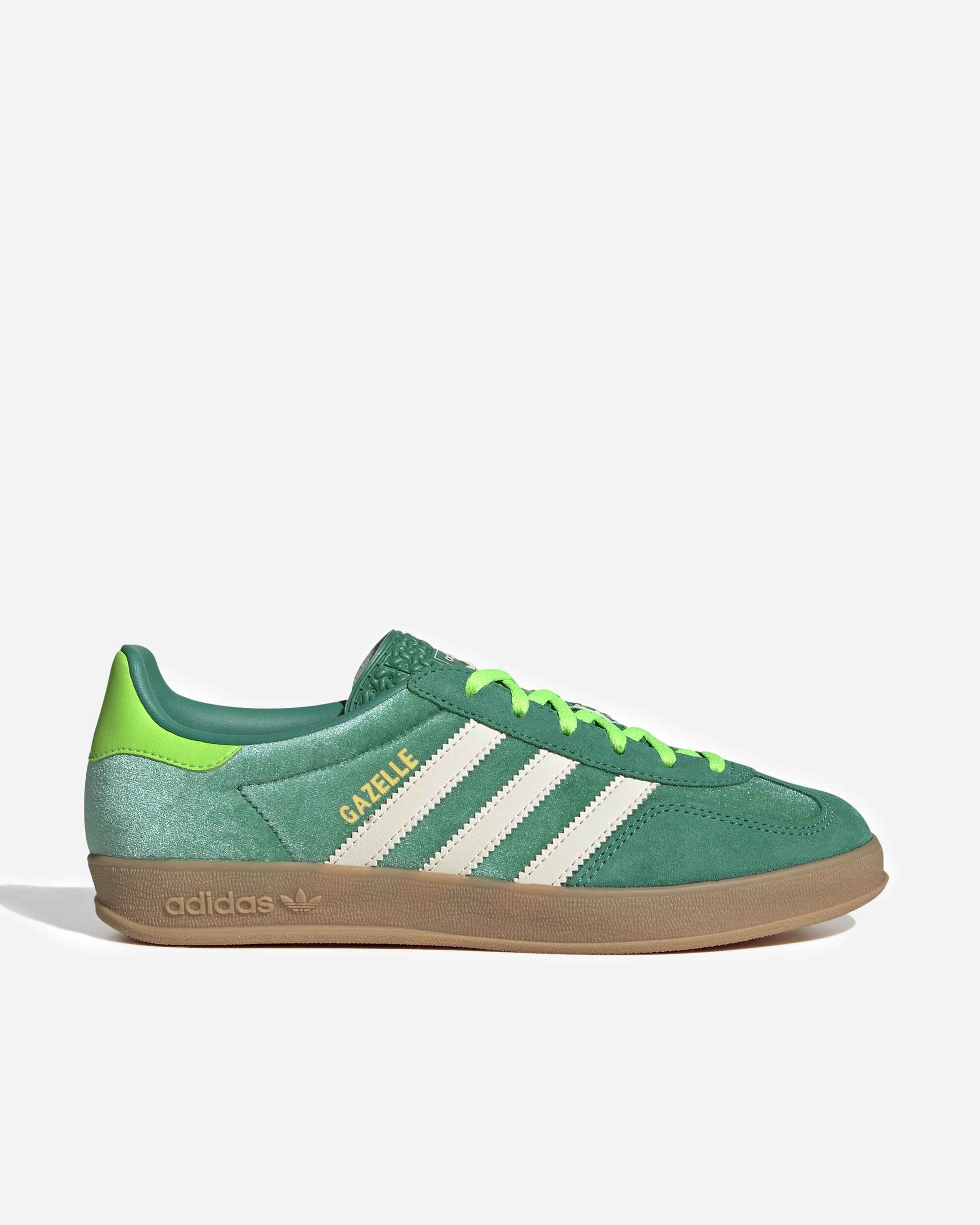 adidas Originals Gazelle Indoor SECOGR/CREWHT/GREEN JI2715