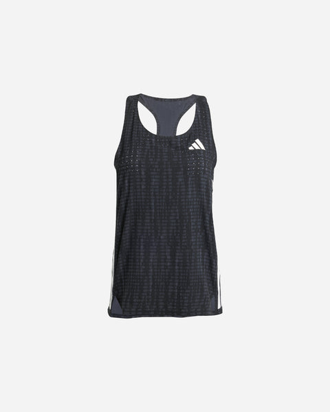 Adidas Running | Adizero Running Singlet Grey | tops