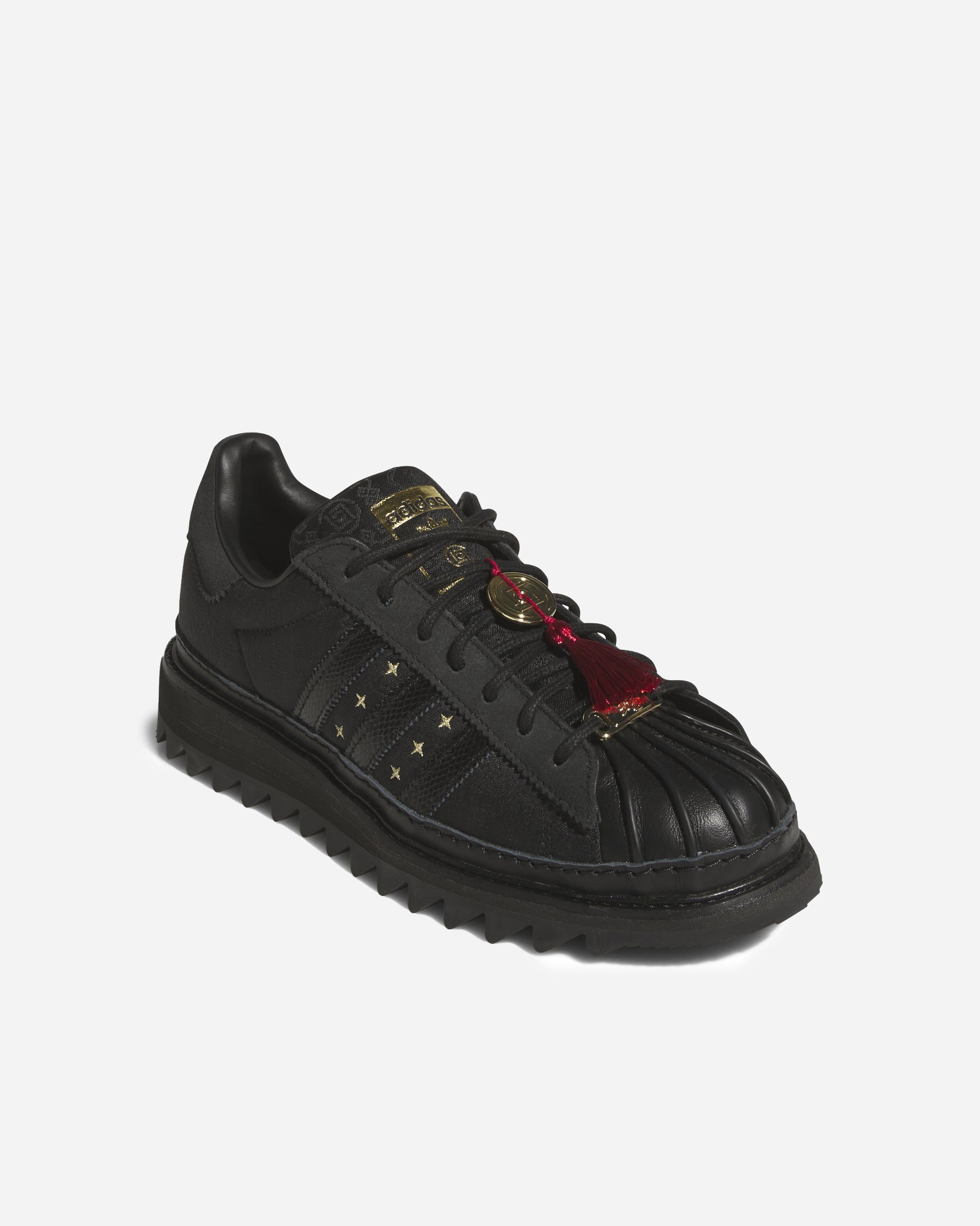 adidas Originals adidas Originals x CLOT Superstar BLACK/CARBON/GOLD JR5114