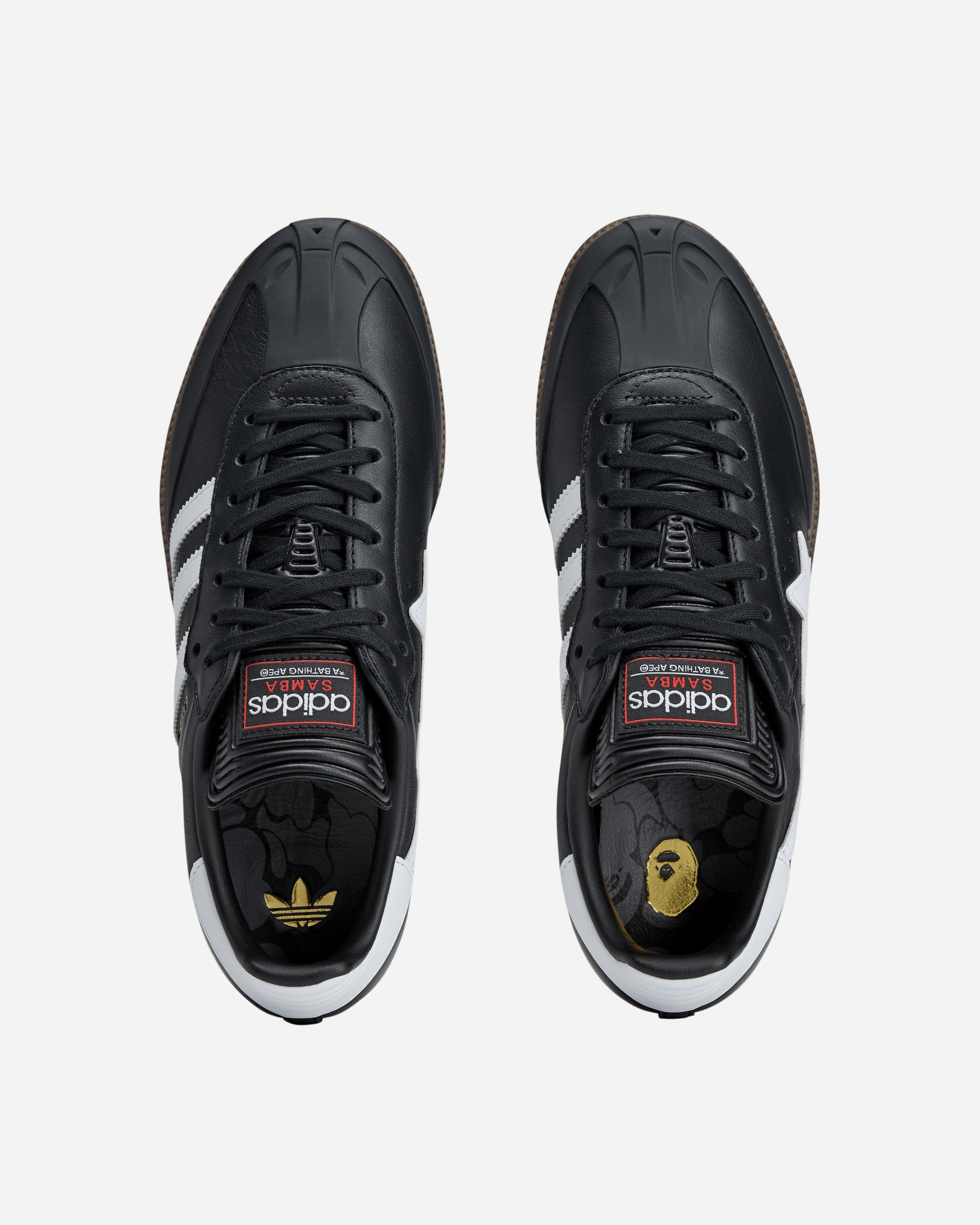 adidas Originals adidas Originals x Bape Samba Core Black/White/GUM JR9246