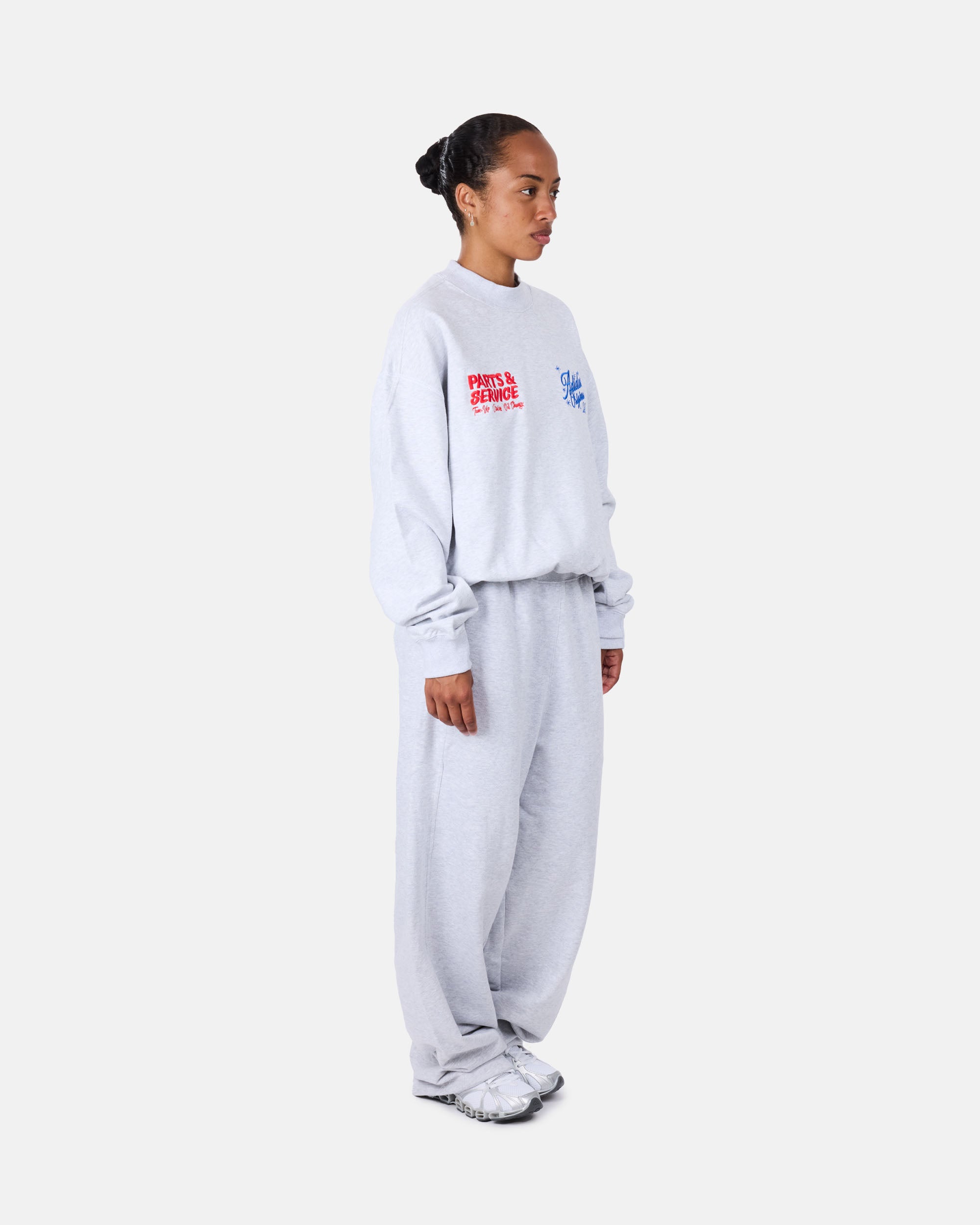 adidas Originals adidas Originals x OG L.A. Crew Neck Grey JX3805