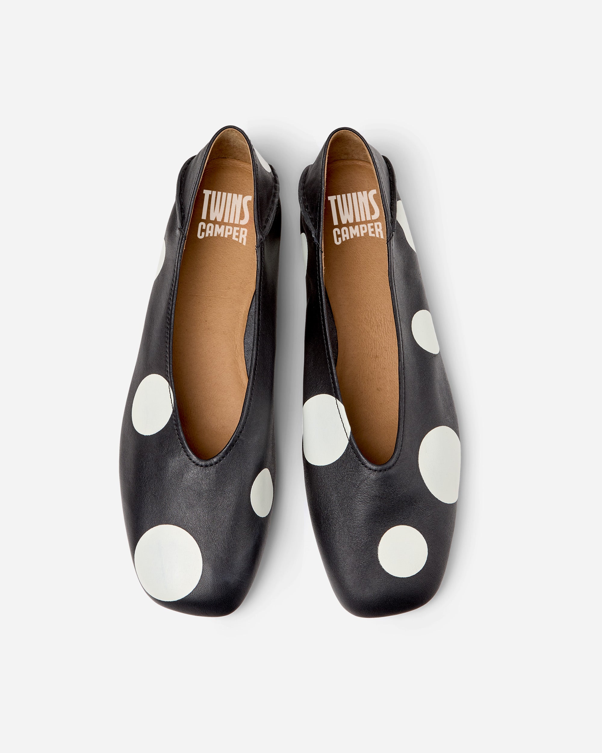 CAMPER Casi Myra Gobi Negro Polka Dots Houston K201253-050