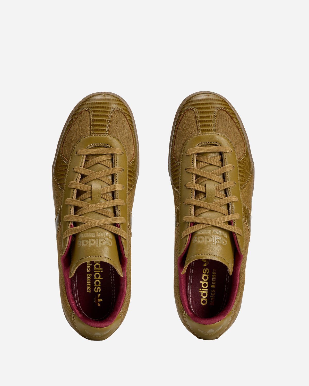 adidas Originals adidas Originals x Wales Bonner Karintha Army Khaki Pony SUPPLIER COLOUR/noble maroon/gold met. KK2809
