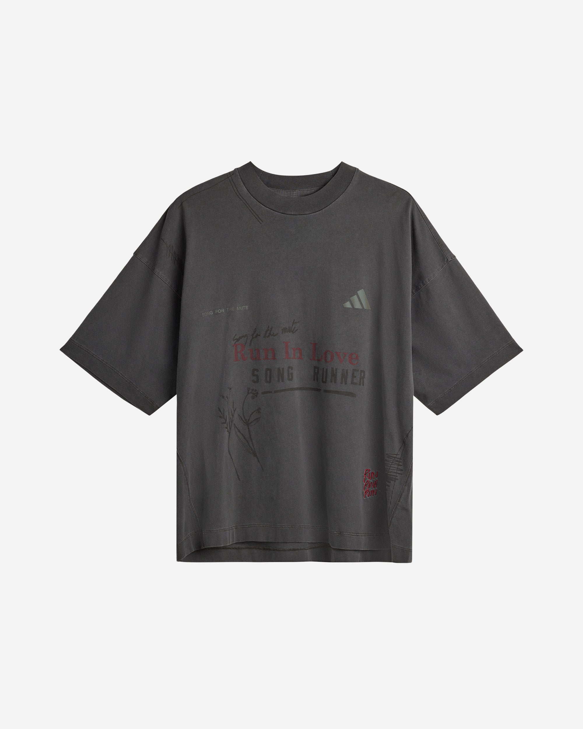 adidas Originals adidas Originals x Song Of The Mute T-Shirt Grey KQ6783