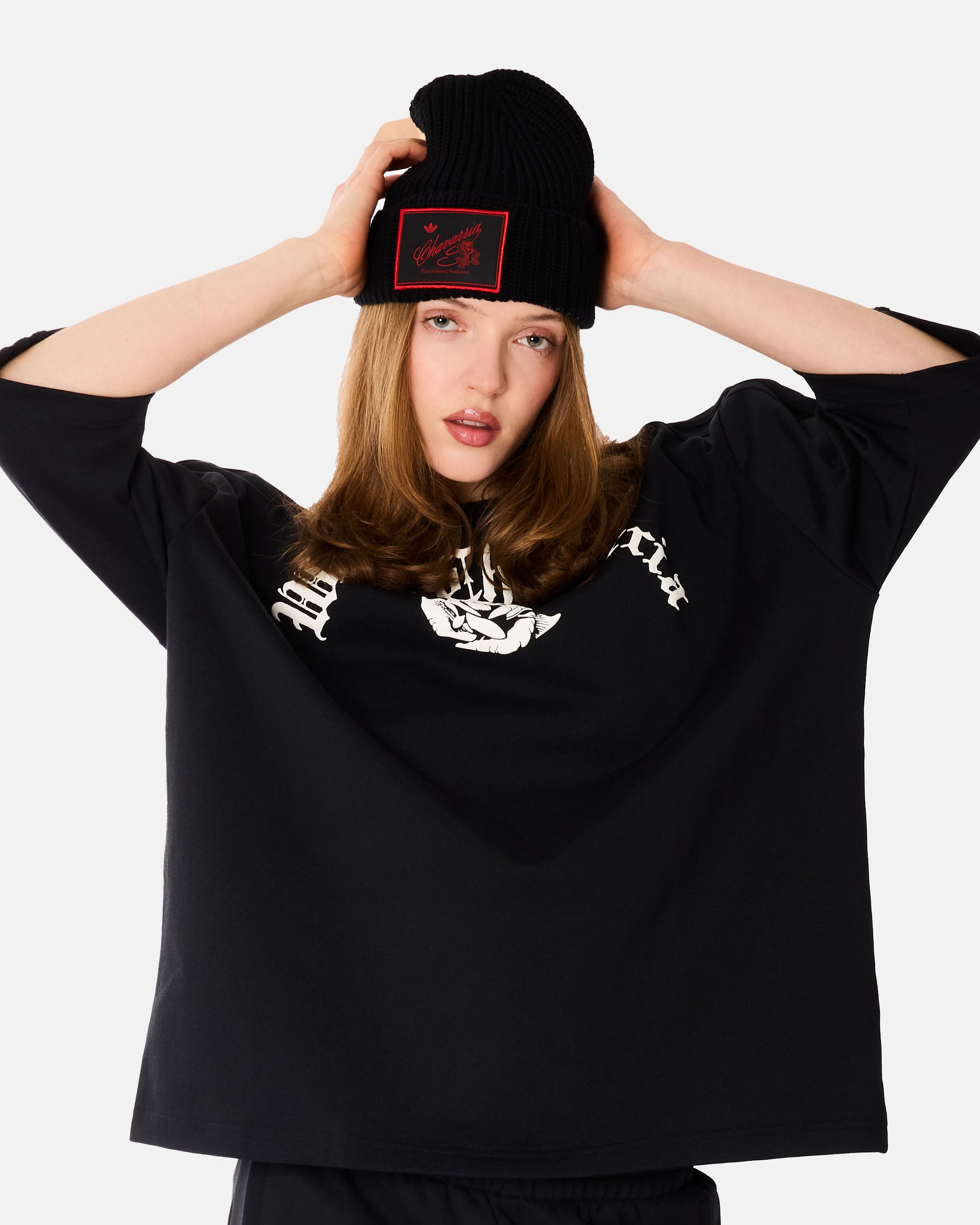 adidas Originals adidas Originals x Willy Chavarria Knitted Beanie Hat BLACK KR8704