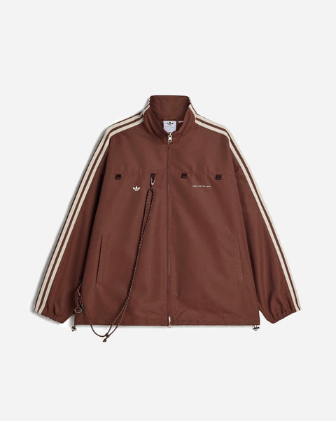 adidas Originals for SNIDEL ブラウンジャケット XS 新品S】スナイデル×アディダス コラボ トラックジャケットトップ 茶