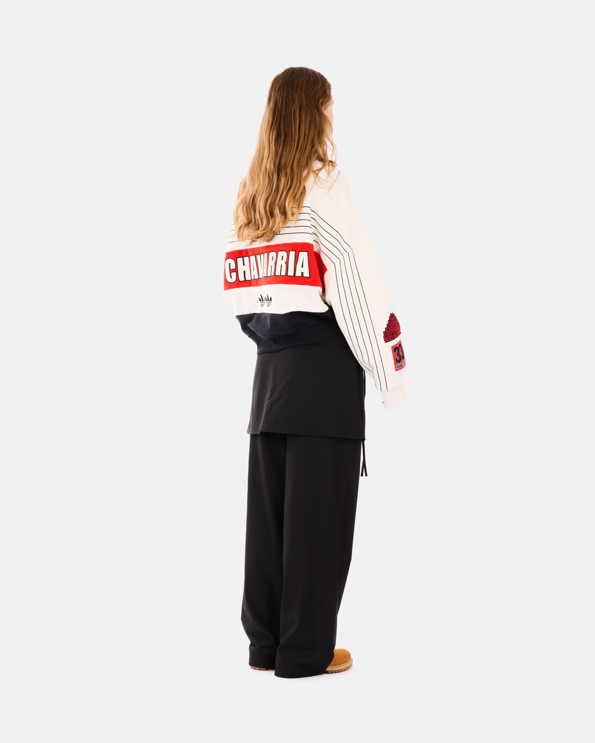 adidas Originals adidas Originals x Willy Chavarria NY Ball Crewneck OFFWHITE KS6444