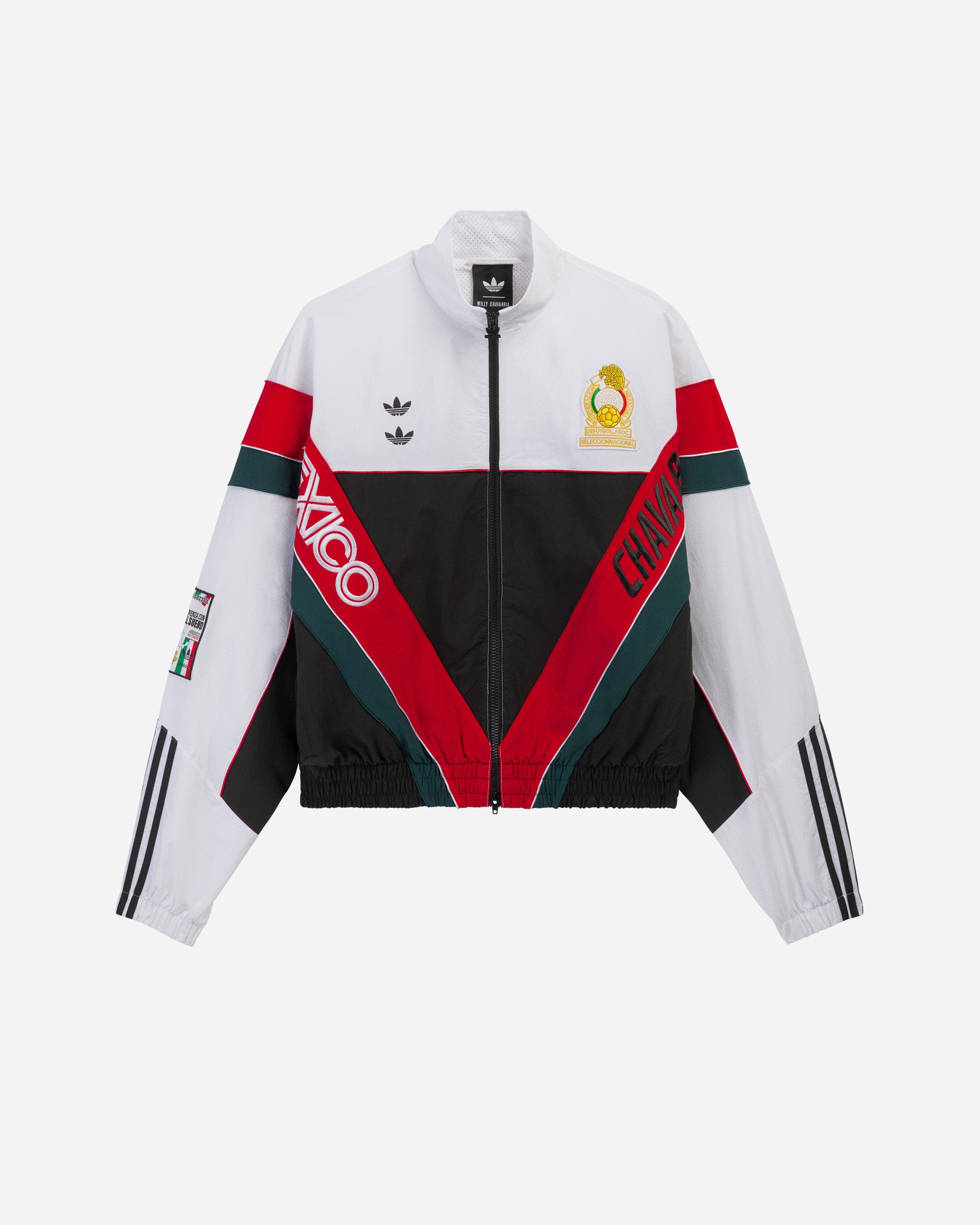 adidas Originals adidas Originals x Willy Chavarria Woven Track Jacket WHITE/BLACK KU7797