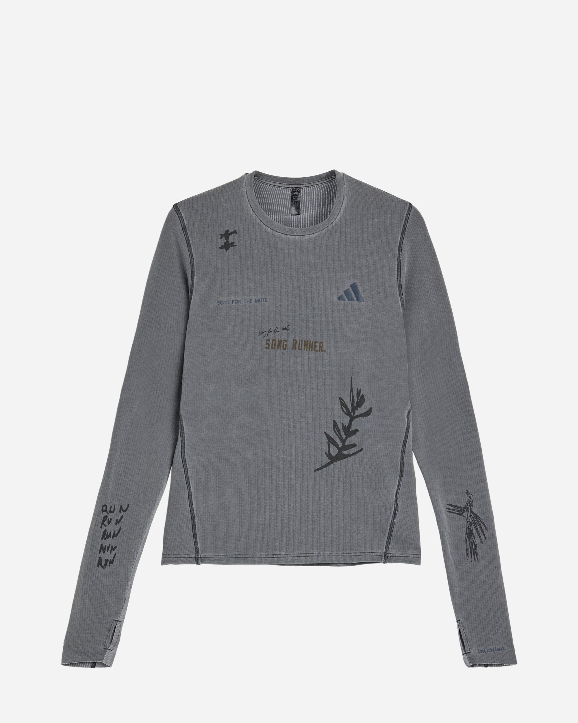 adidas Originals adidas Originals x Song Of The Mute Long Sleeve Dark Grey KY3103