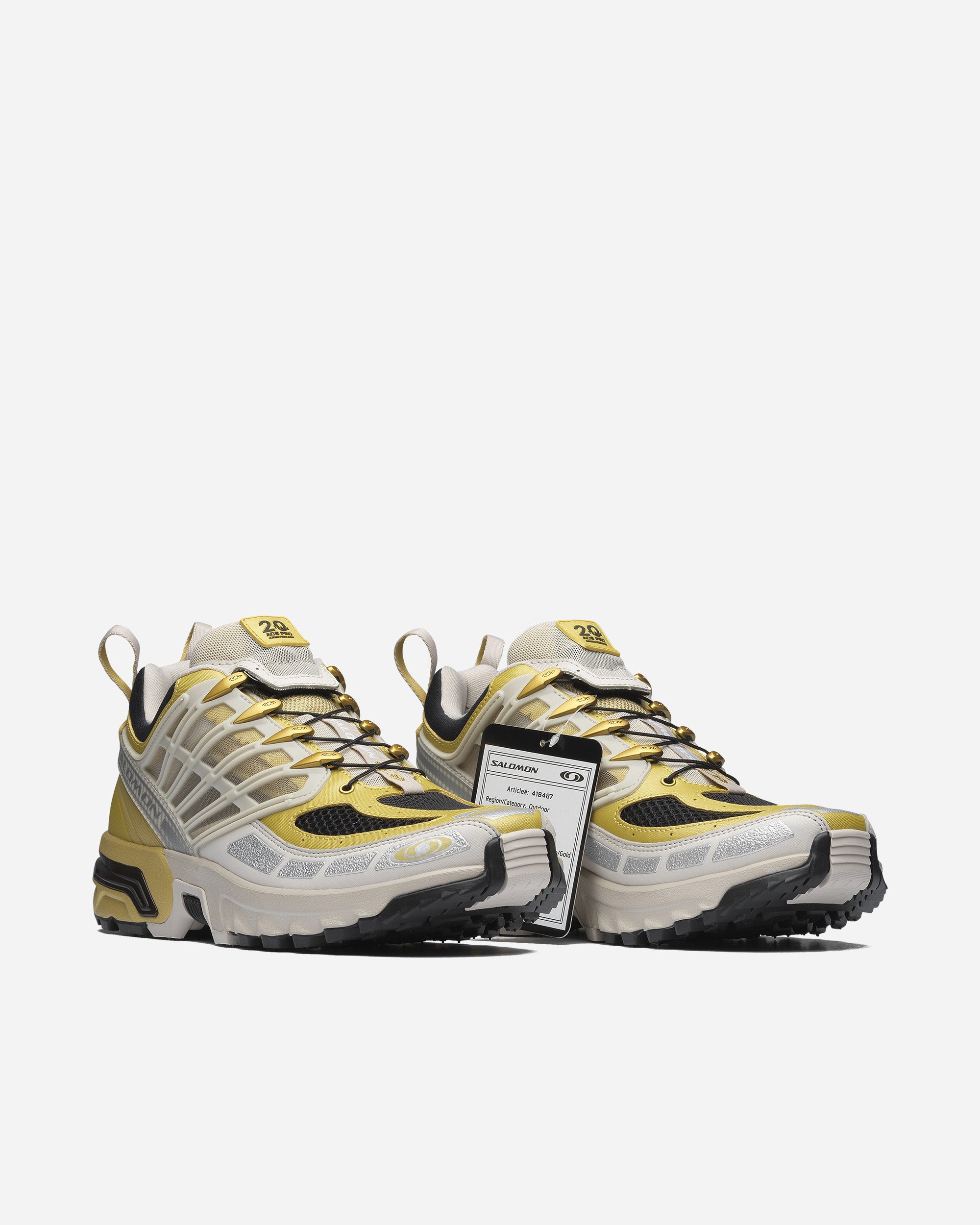 Salomon ACS Pro 20 Years Anniversary Rich Gold Old/Silver Cloud L49160800