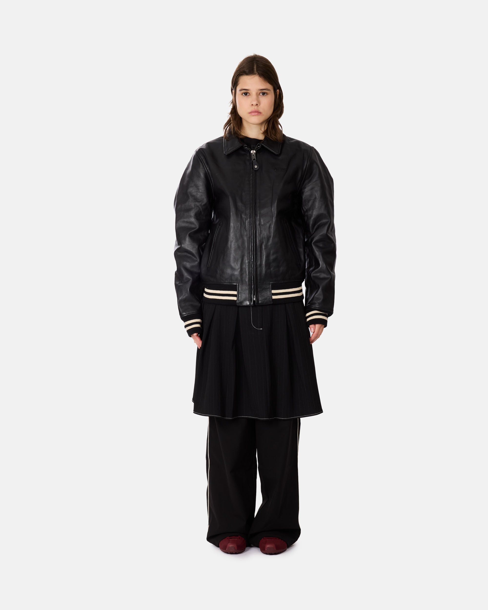 Schott | Blouson Cuir Black | Clothing | NAKED Copenhagen