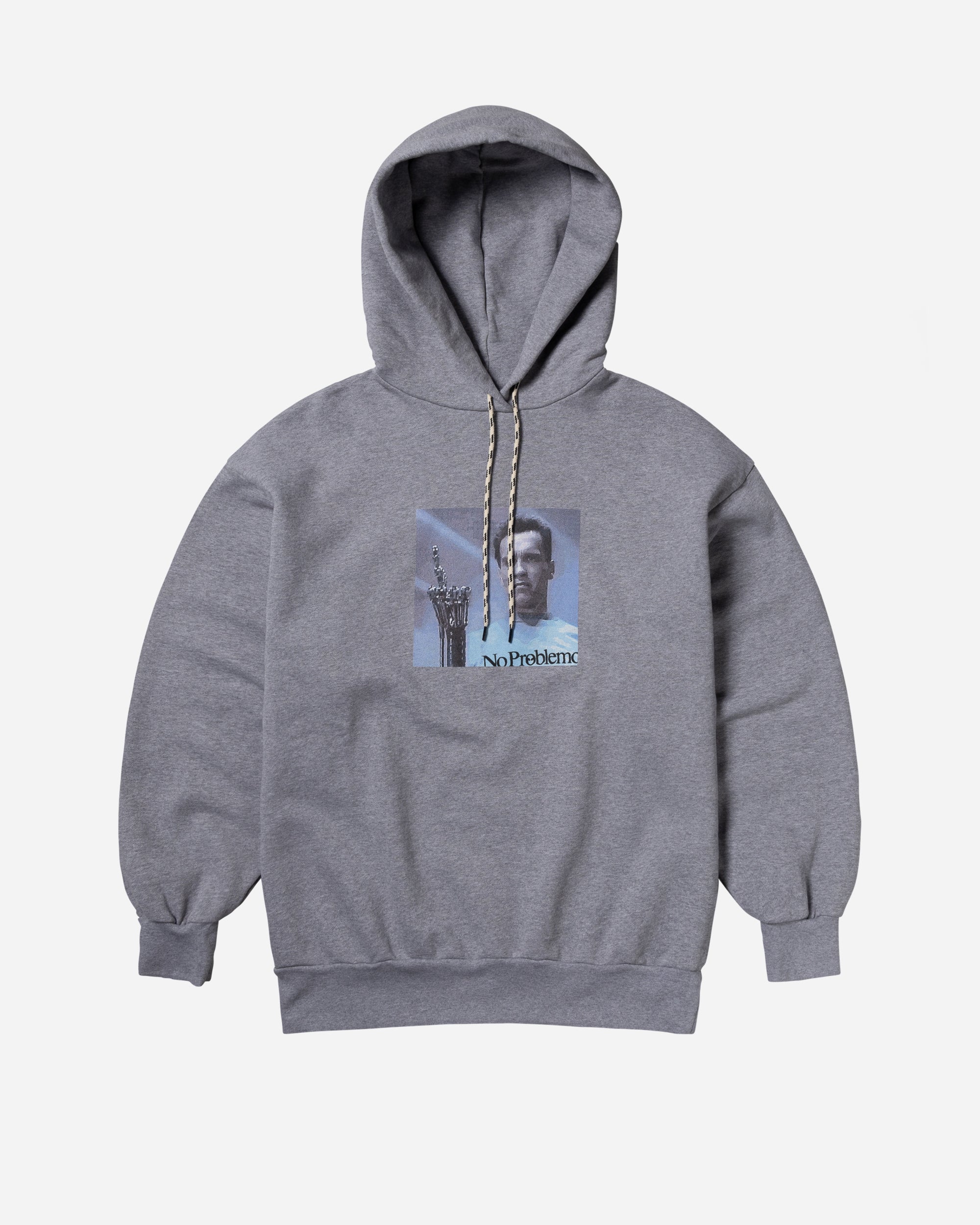 No Problemo I'll Be Back Hoodie Grey NP20015-GM