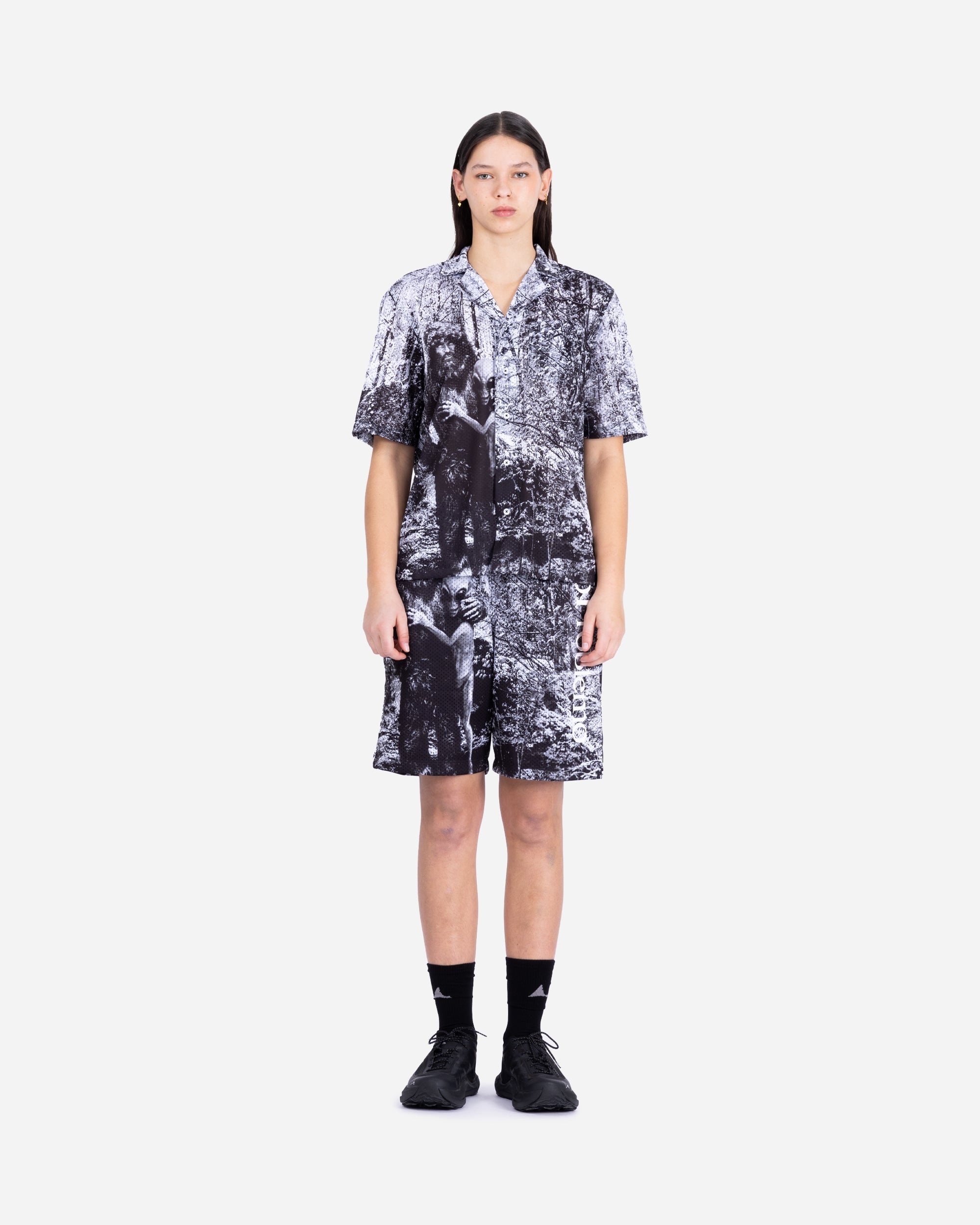 bigfoot dress shirt Western Evil Bigfoot Button Up Shirt