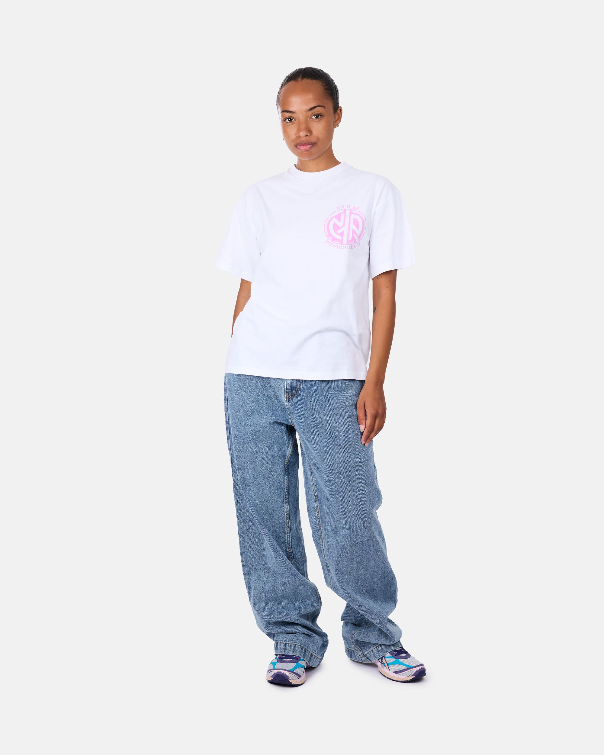 No Problemo No War T-shirt White NP6001404