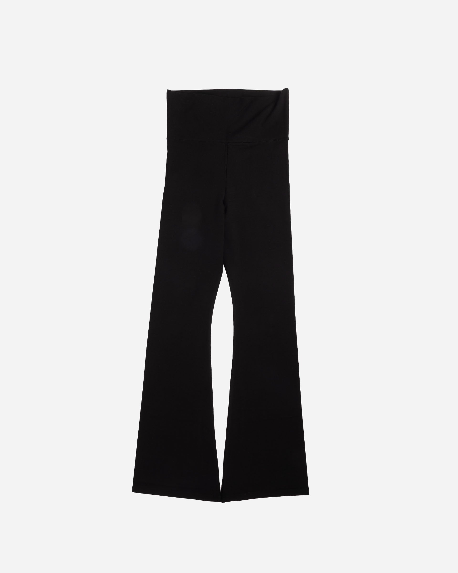 Organic Basics Core Foldover Pants Black OB420046
