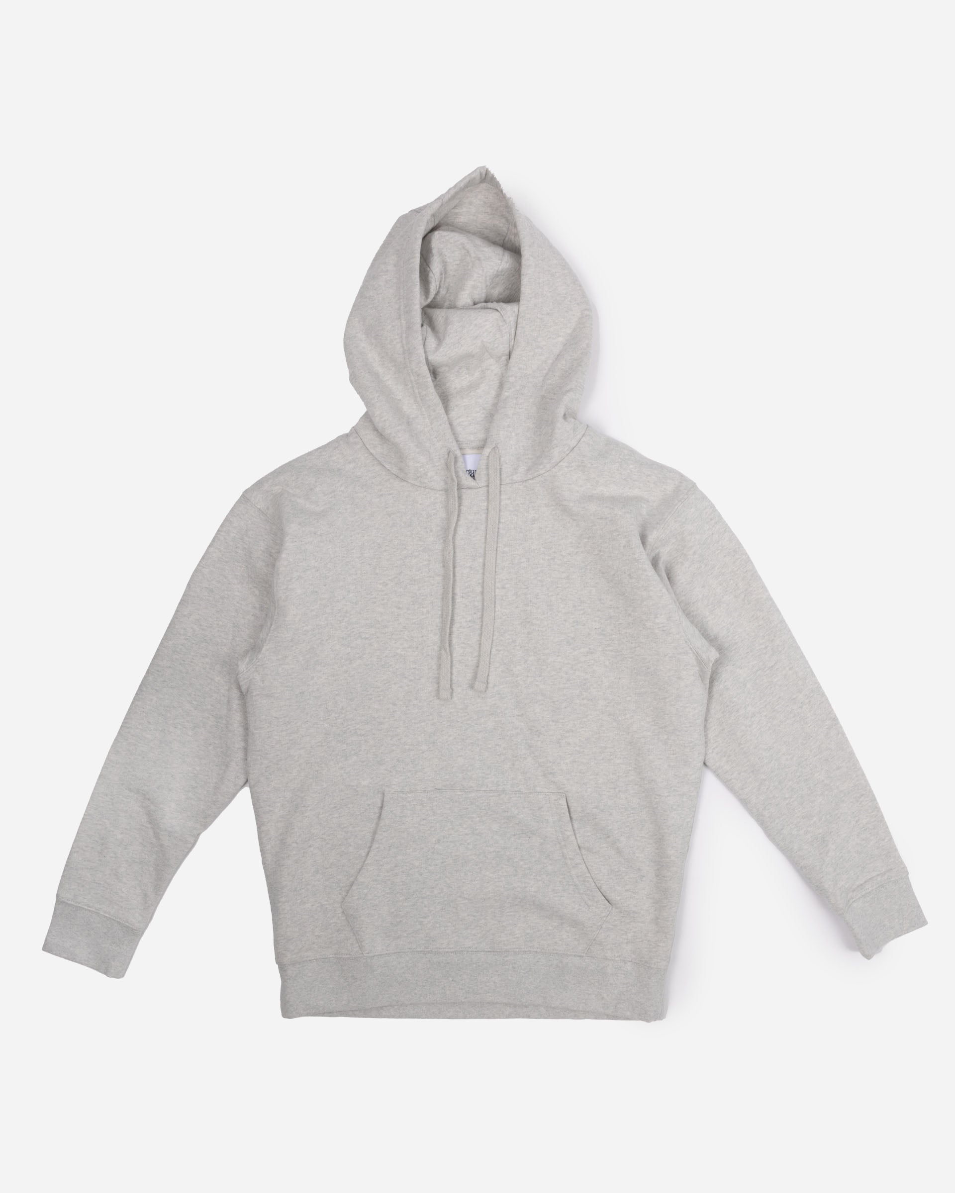 Organic Basics Weekend Boxy Fit Hoodie Misty Grey Melange OB450009