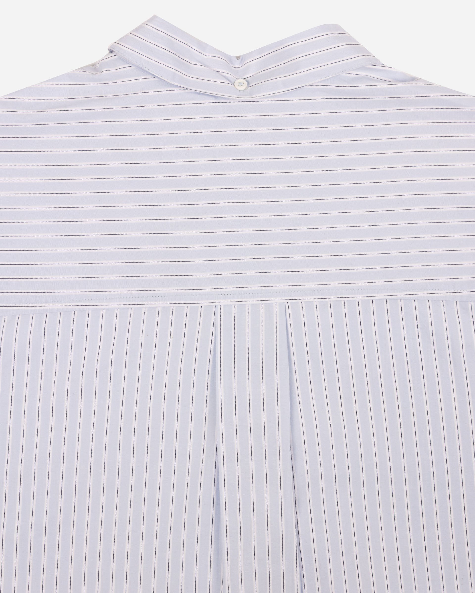 Organic Basics True Relaxed Poplin Shirt Bubble Bath Stripes OB450094